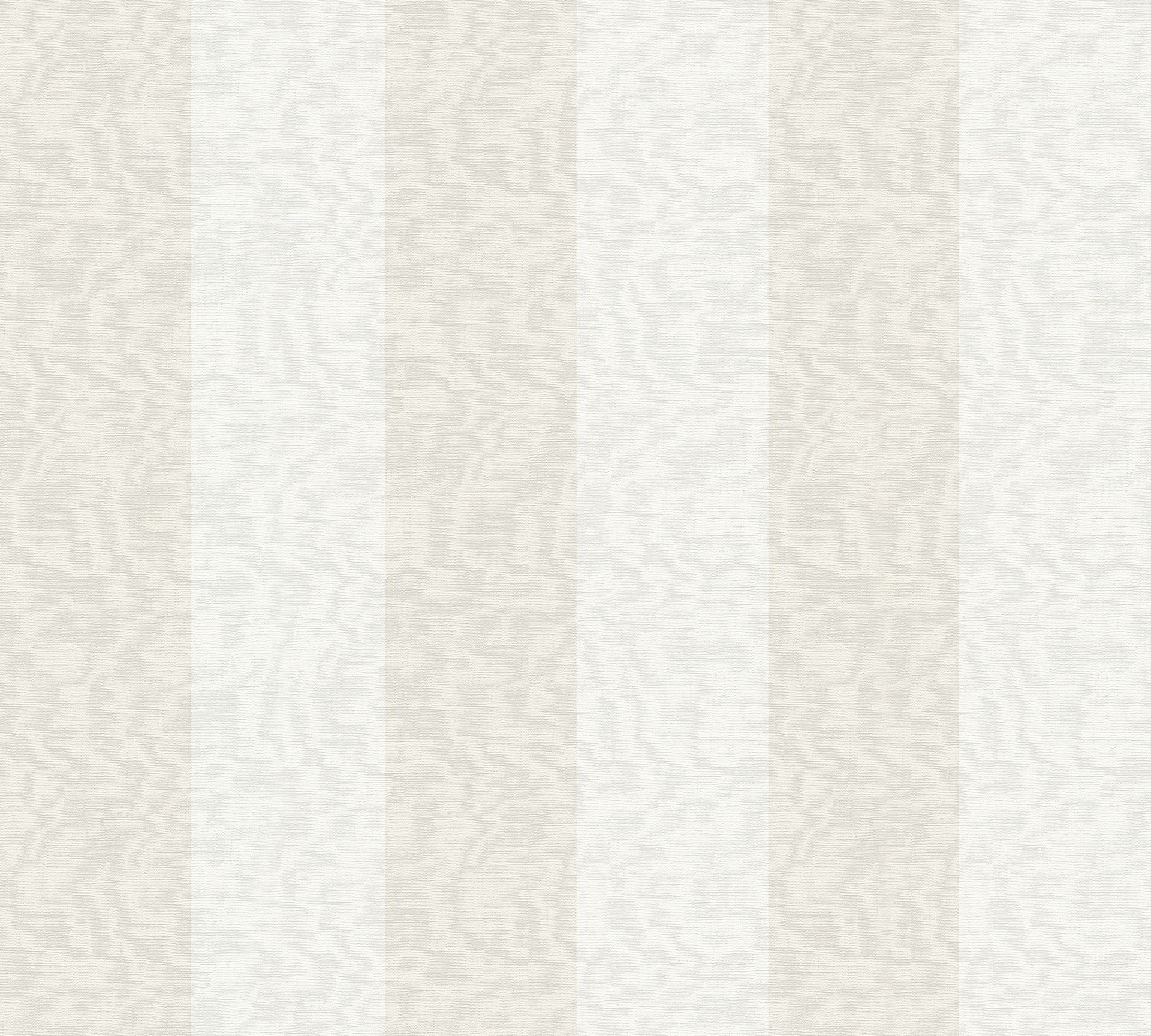 Livingwalls Styleguide Natürlich 2021, Streifentapete, beige, weiß 314055