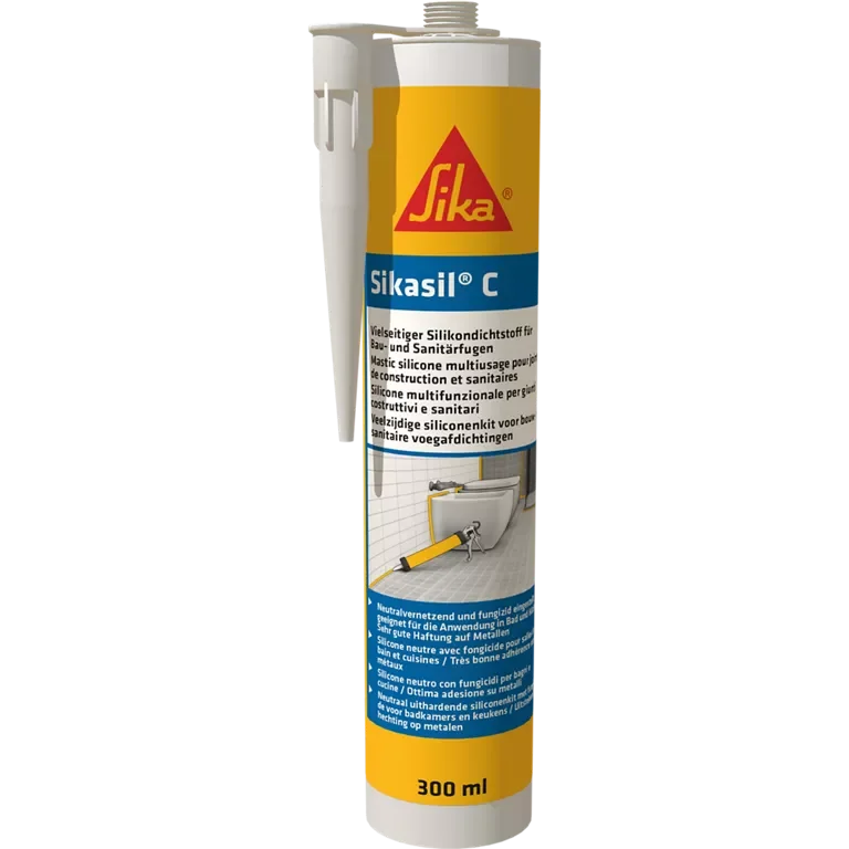Sikasil C Silikondichtstoff für Sanitär- und Baufugen