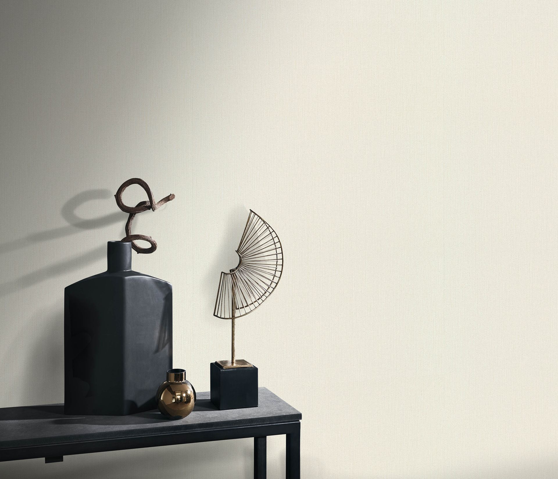 Unistapete Leinenstruktur creme-beige Erismann 1054214