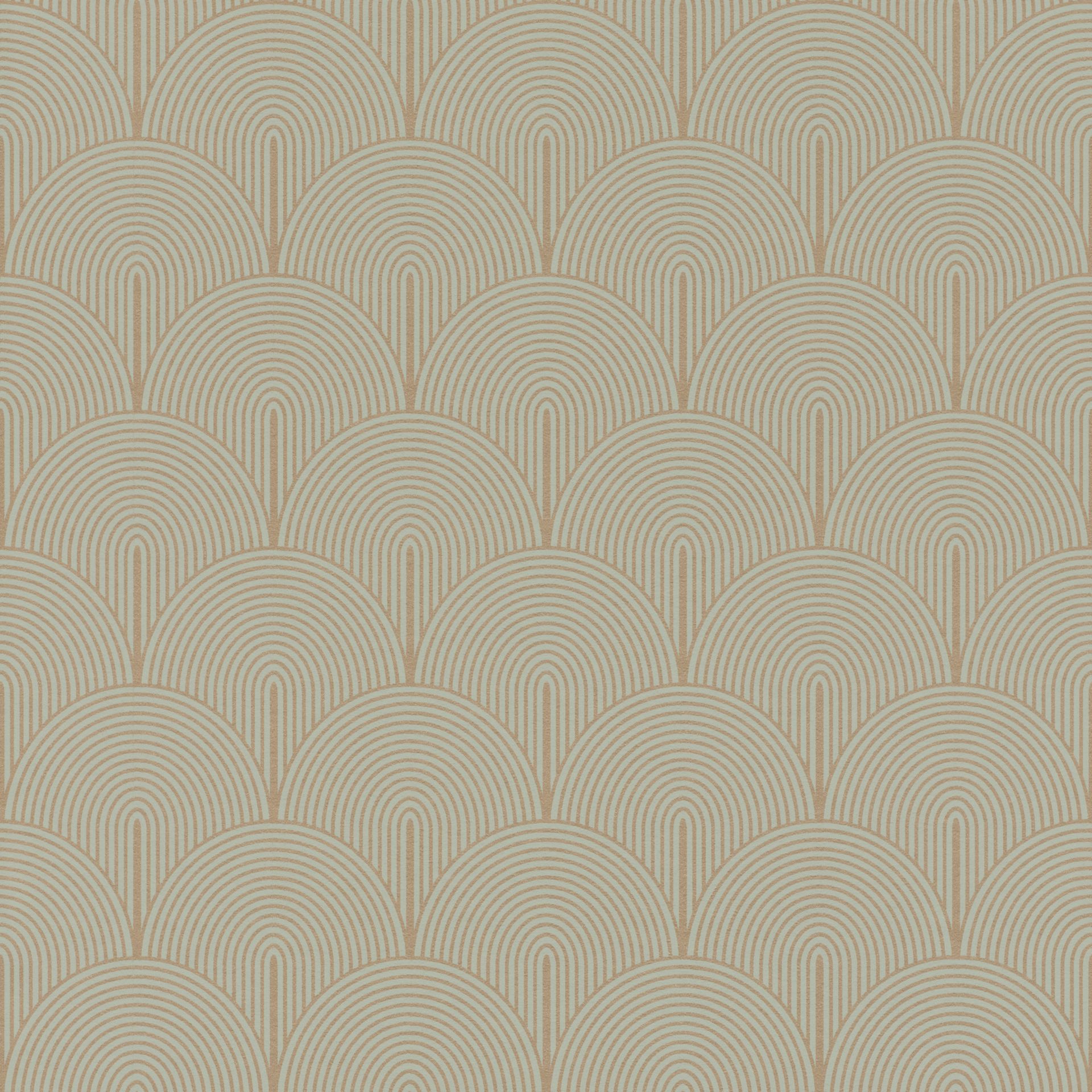 Rasch Salisbury, Grafisch, grün gold 552454 Dekorbild