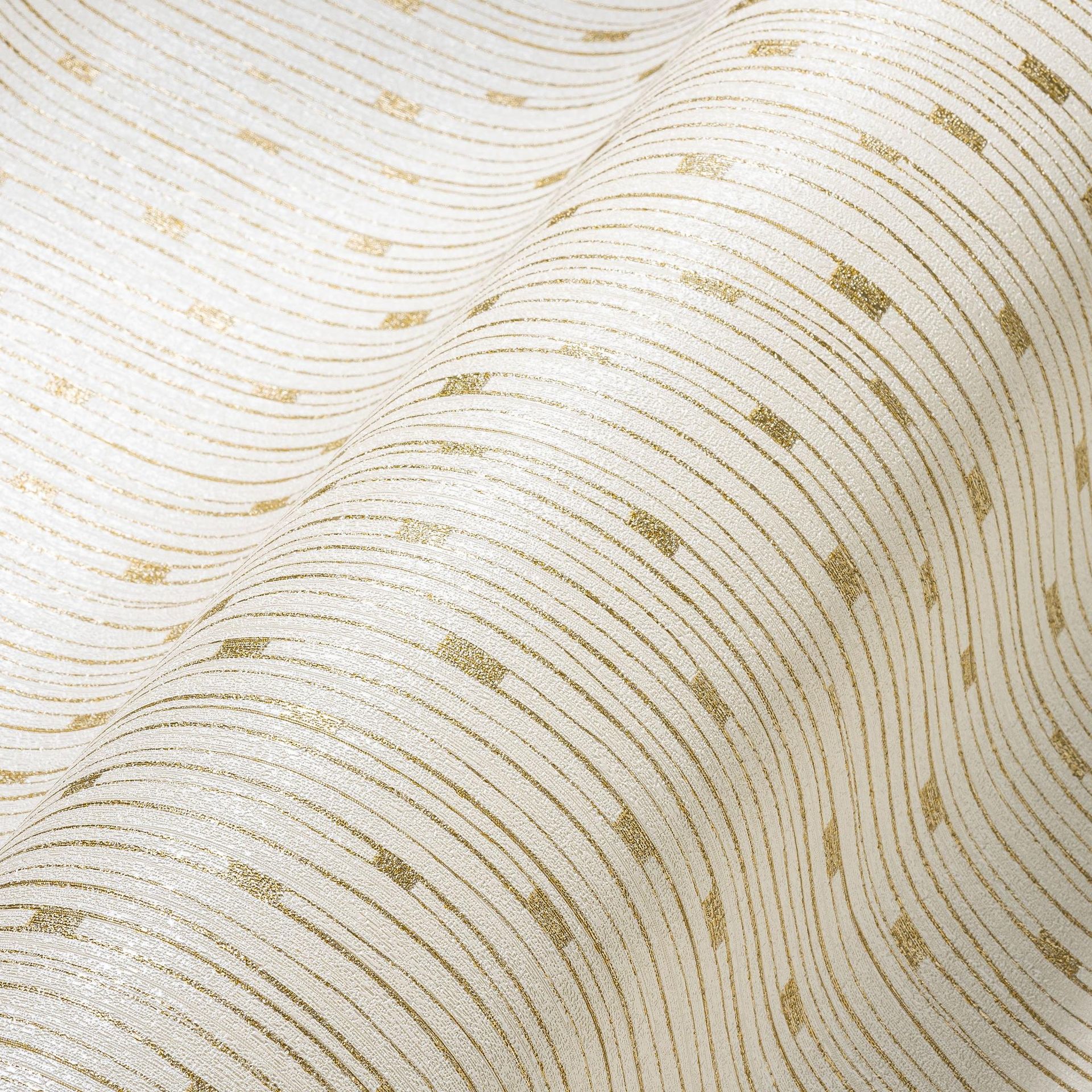 A.S. Création The BOS, Moderne Tapete, creme, gold 388223 A.S. Création The BOS, Moderne Tapete, creme, gold 388223