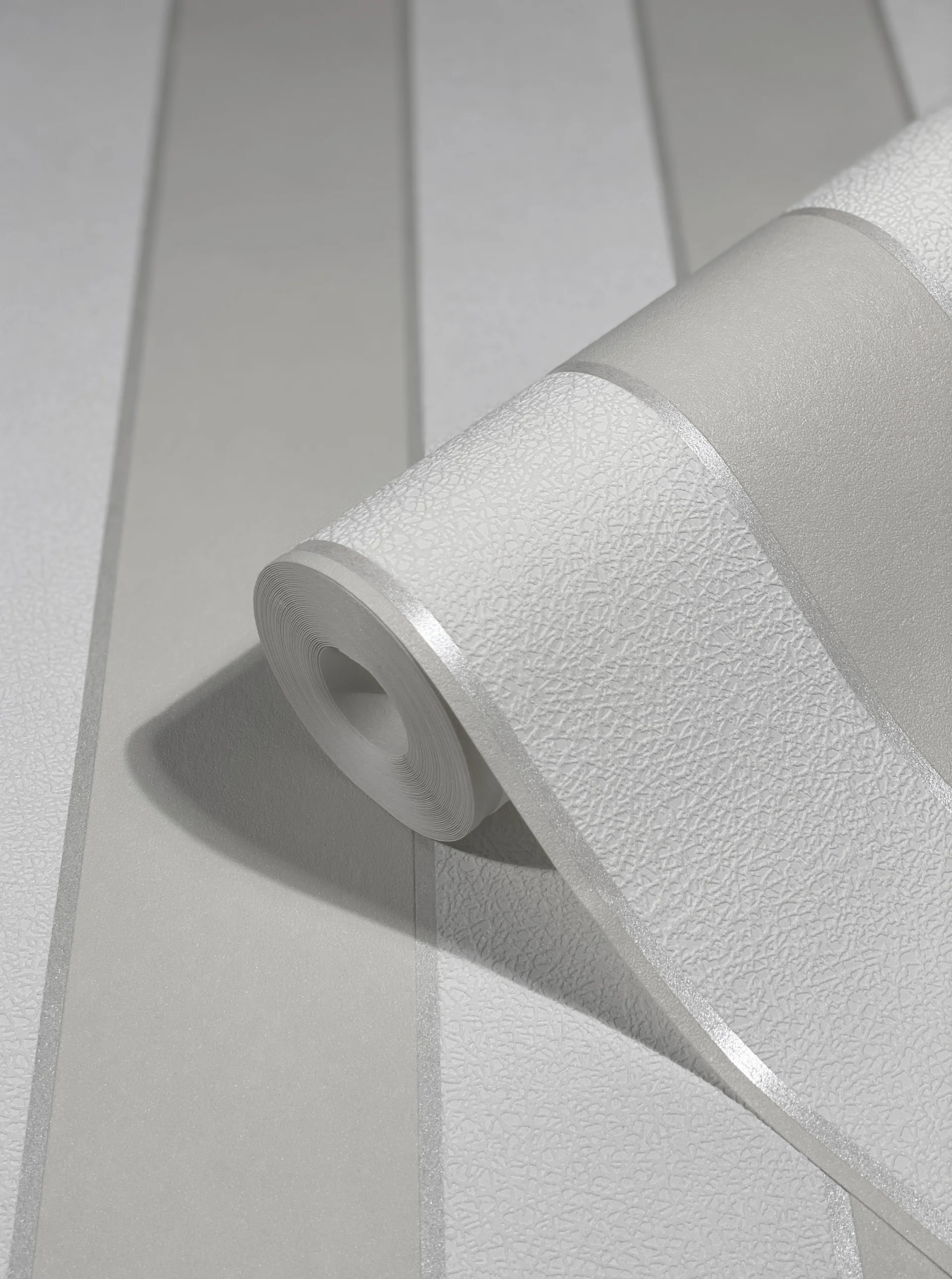 Novamur Ivy, Streifen, weiß-beige 82304 Dekorbild