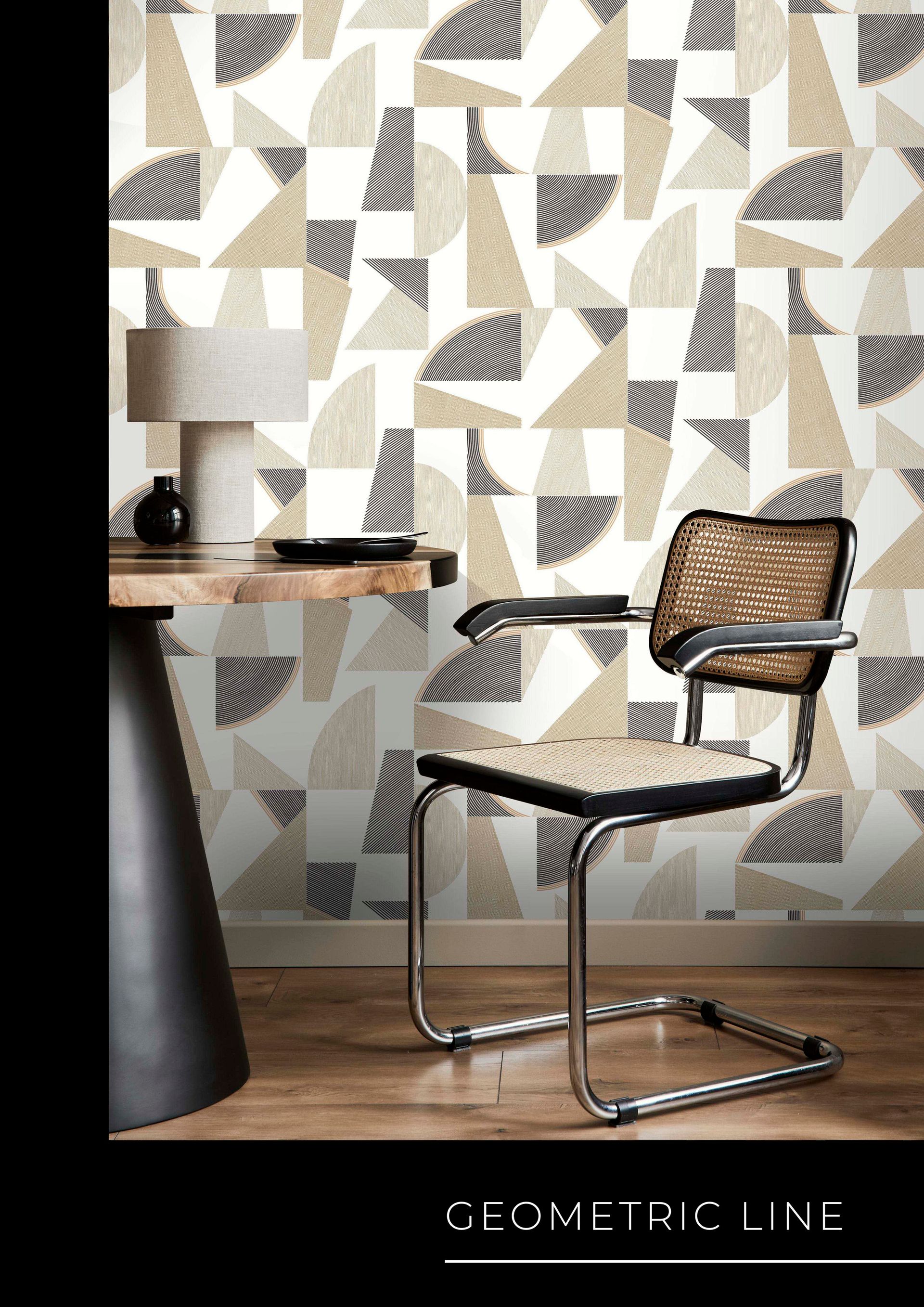 Vliestapete geometrisch creme 793611 Vliestapete geometrisch creme 793611