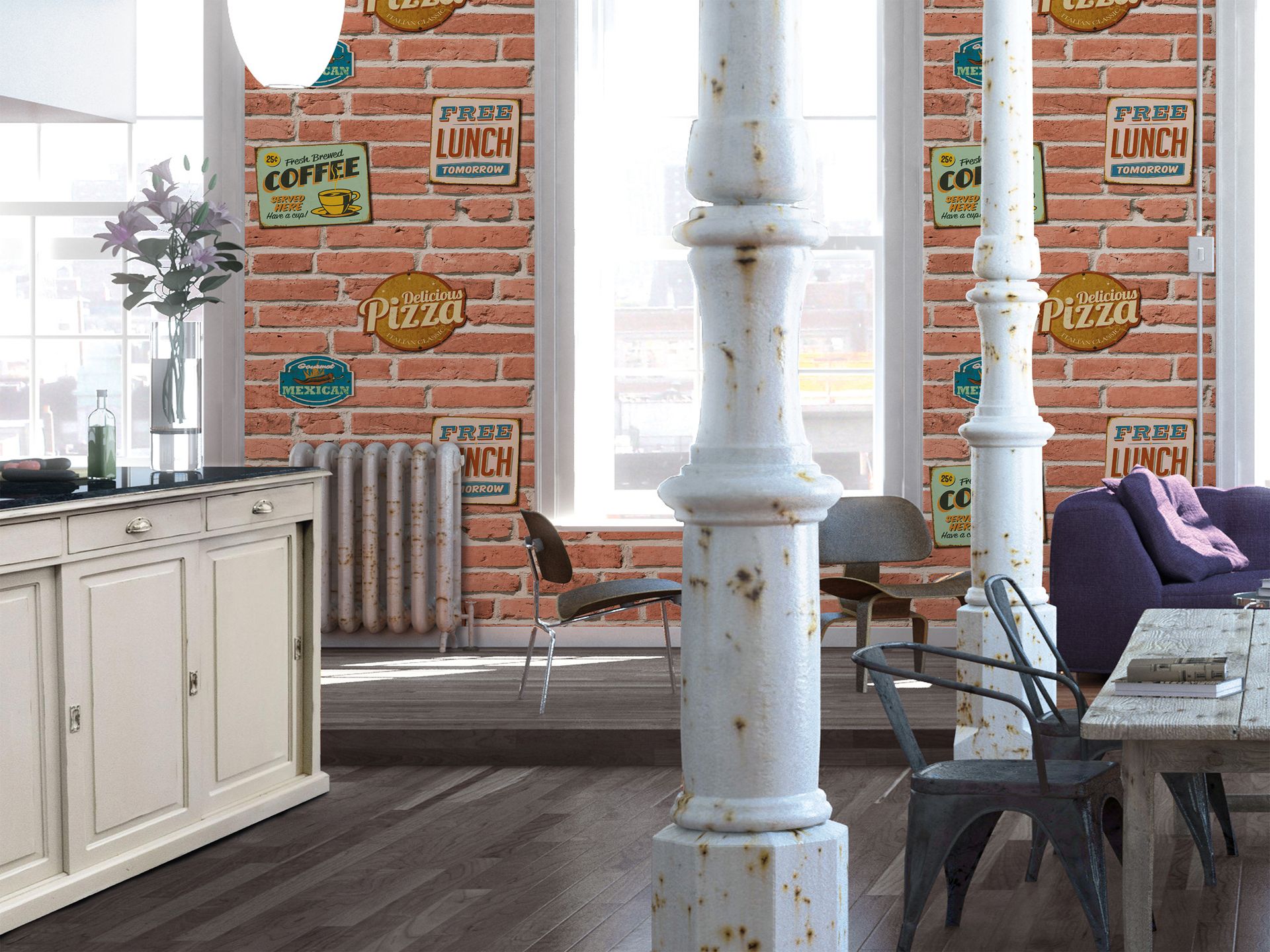 A.S. Création Cocktail 2 942821 Dekorbild