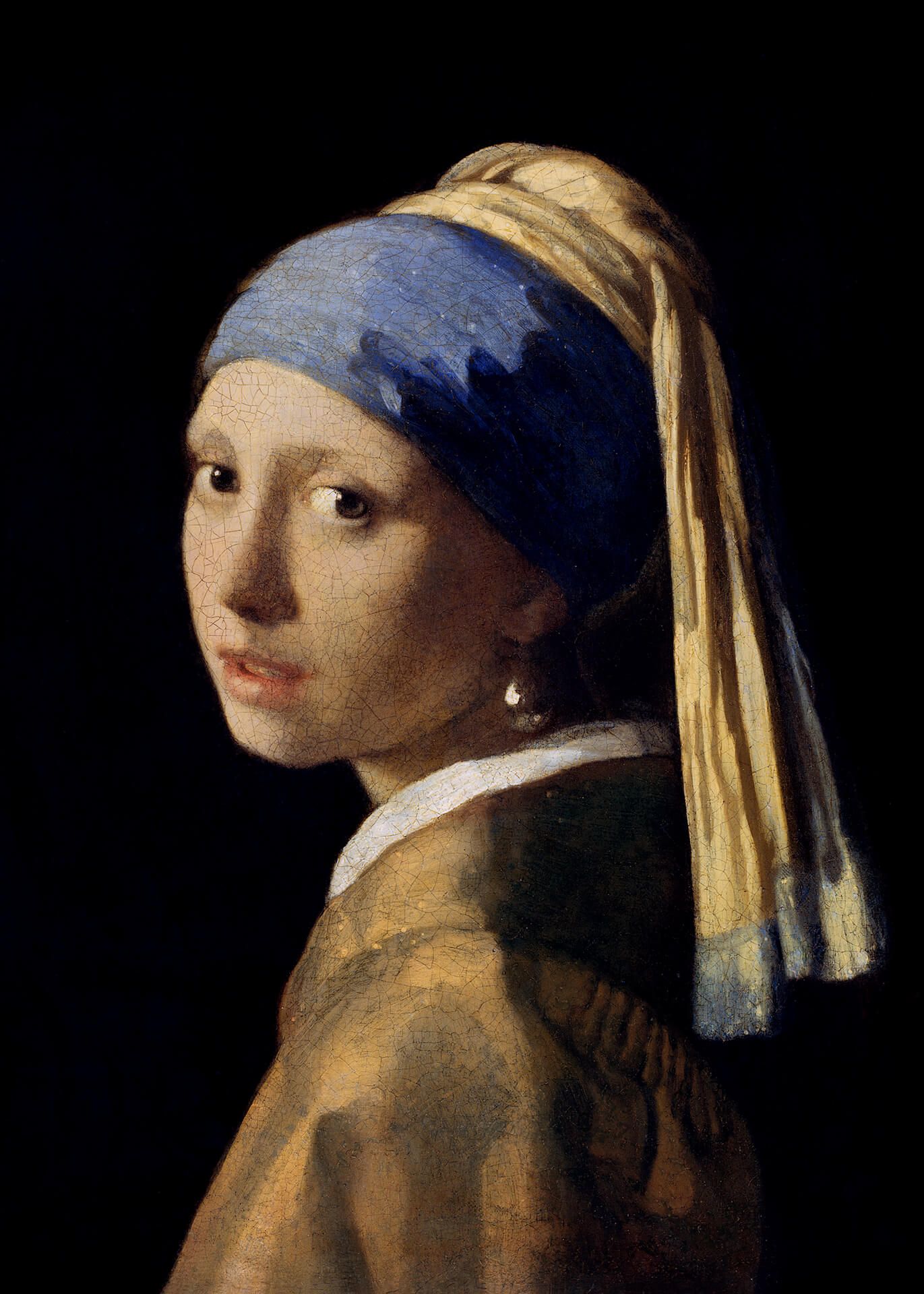 Leinwandbild Frau, dunkelblau, 50x70 cm DD123153