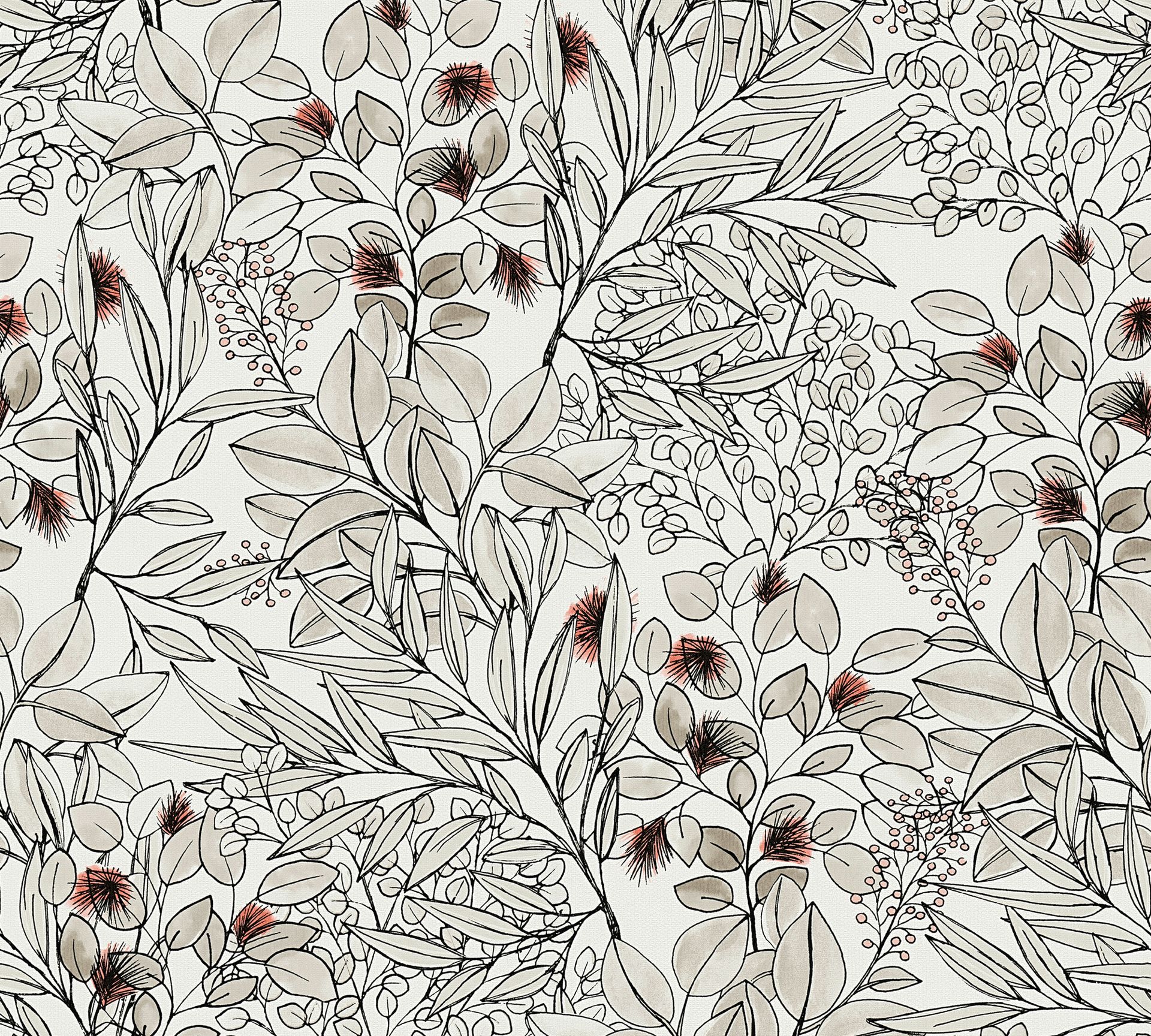 Rollenfoto A.S. Création Geo Nordic 37534-2 Rosa Floral Dekorbild