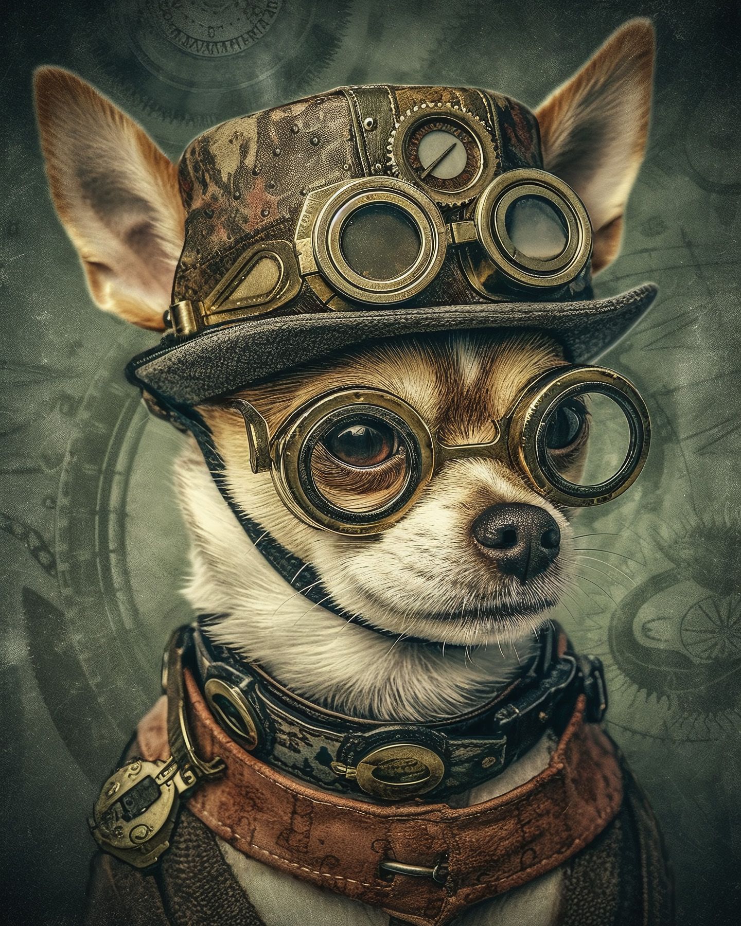 Leinwand Mr.Chihuahua 40 x 50 cm