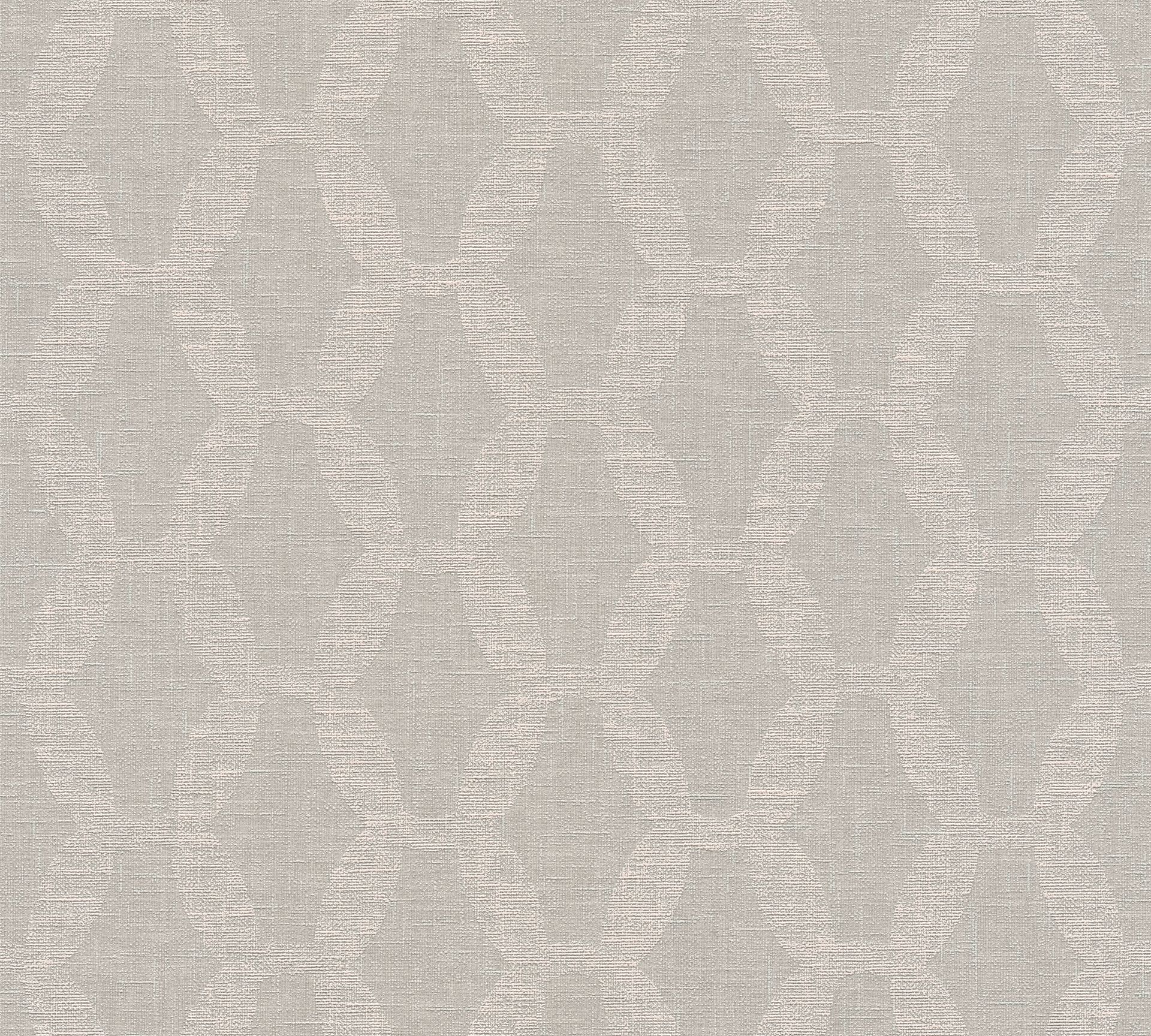 A.S. Création Linen Style 36638-3 Grau Natur Dekorbild