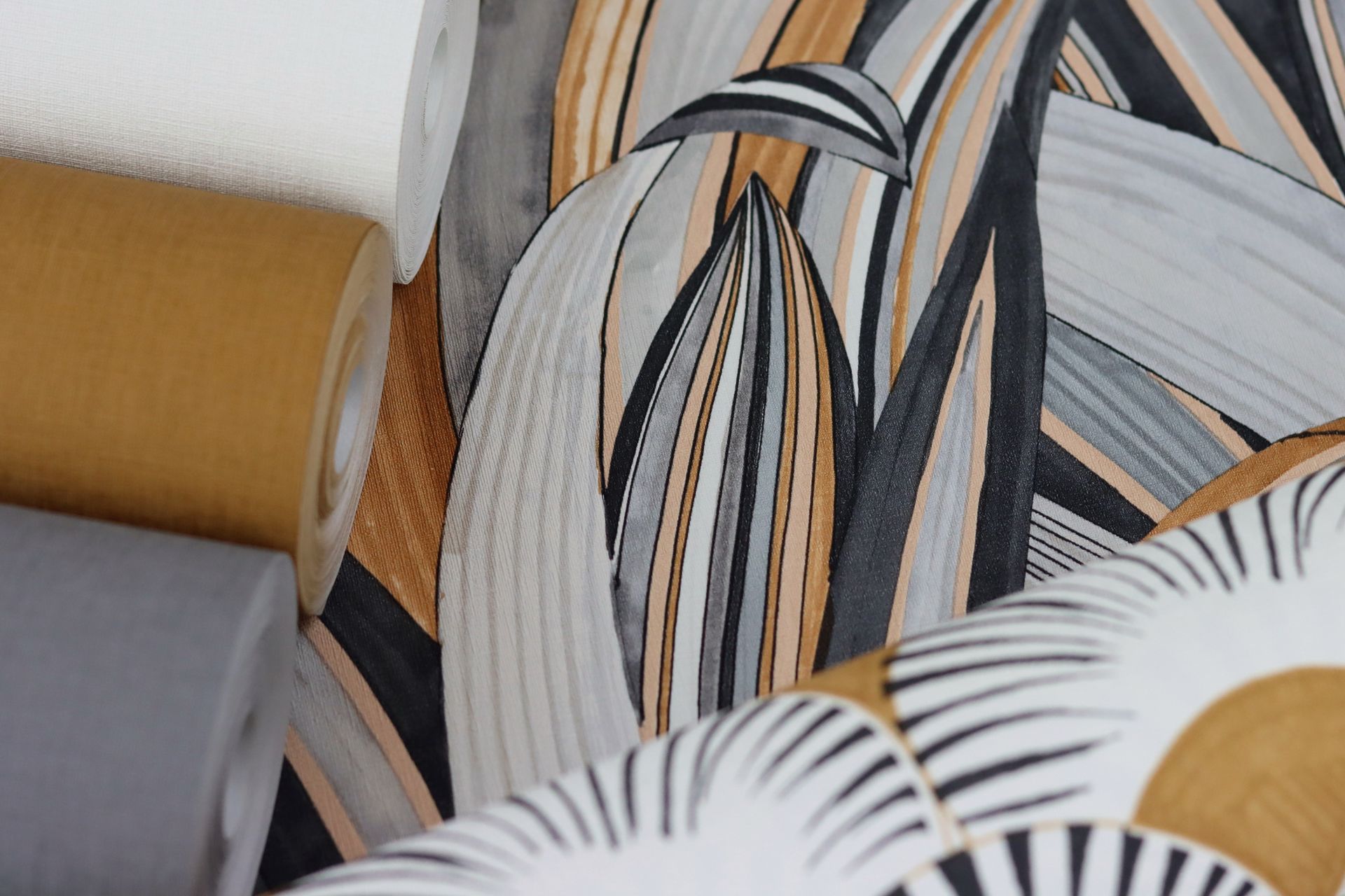 Detailaufnahmen 5 Rasch Salsa, Unis, grau 537932