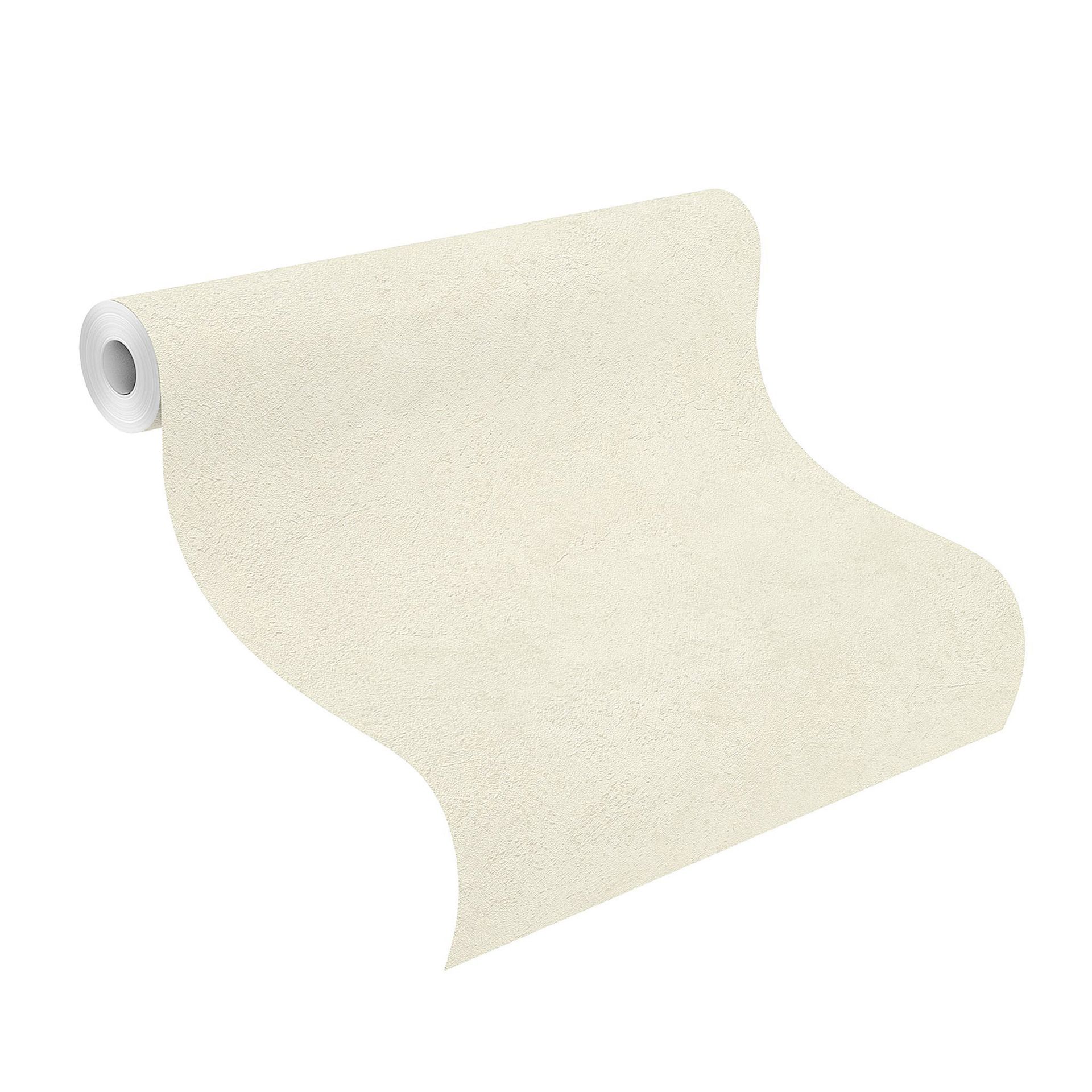 Vliestapete 315103 Weiß-offwhite Uni 10,05 m x 0,53 m