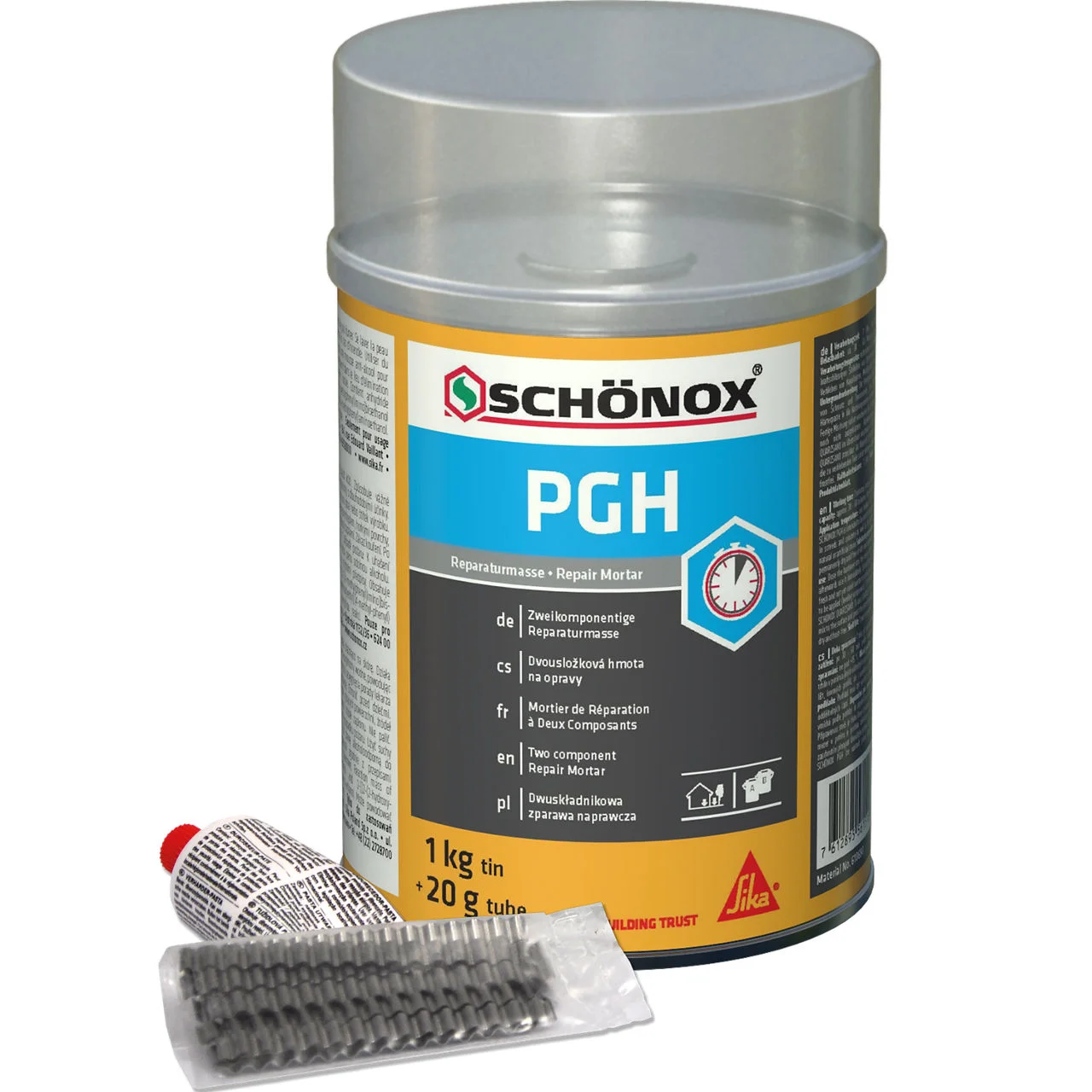 SCHÖNOX® PGH Zweikomponentige Reparaturmasse