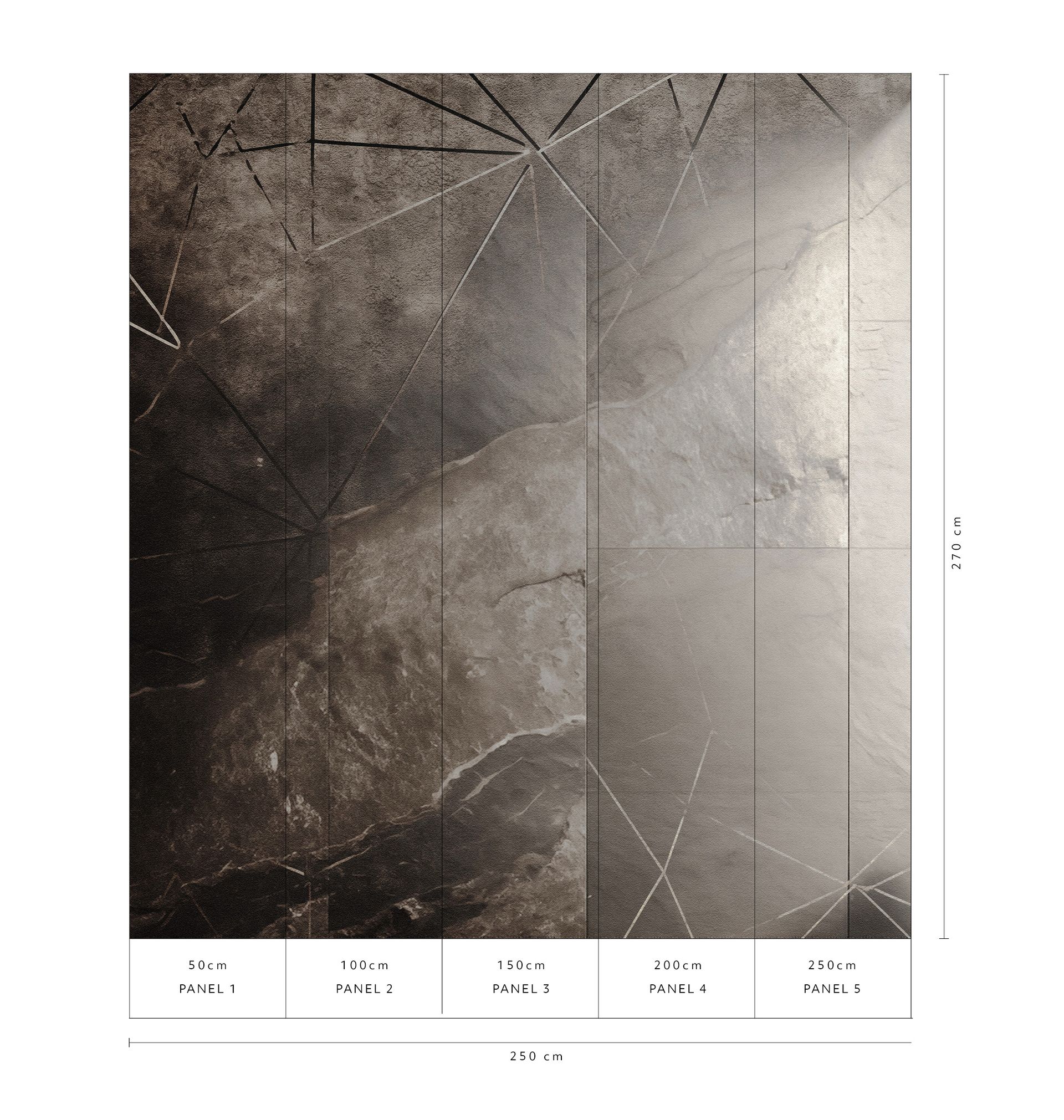 Vliestapete Marmoroptik Grau mit Geometrie Erismann Big Pictures 220390301 Vliestapete Marmoroptik Grau mit Geometrie Erismann Big Pictures 220390301