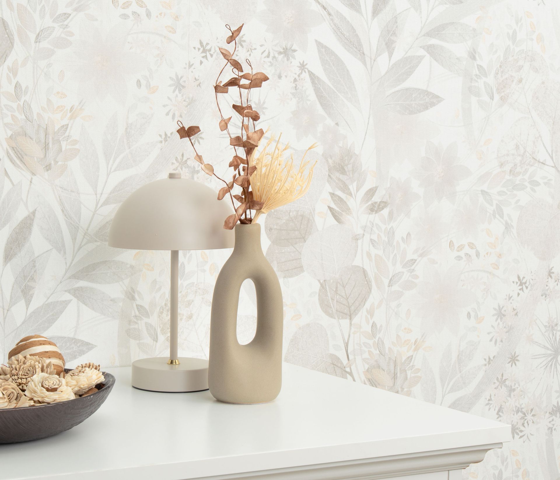 Strukturtapete botanisch beige Erismann 1050631