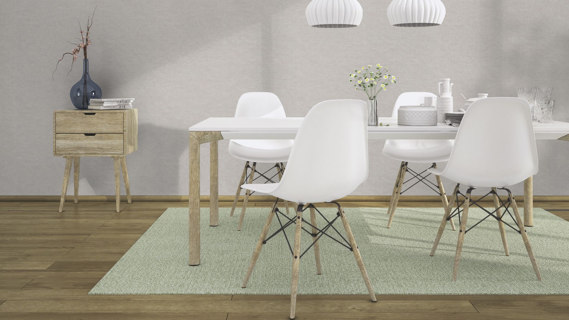 Vliestapete 464023 Grau-Hellgrau Uni 10,05 m x 0,53 m Vliestapete 464023 Grau-Hellgrau Uni 10,05 m x 0,53 m