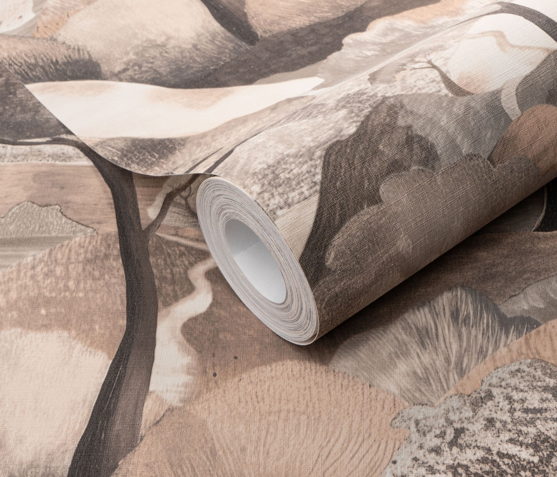 Mustertapete Landschaftsmotiv beige Erismann 1043332