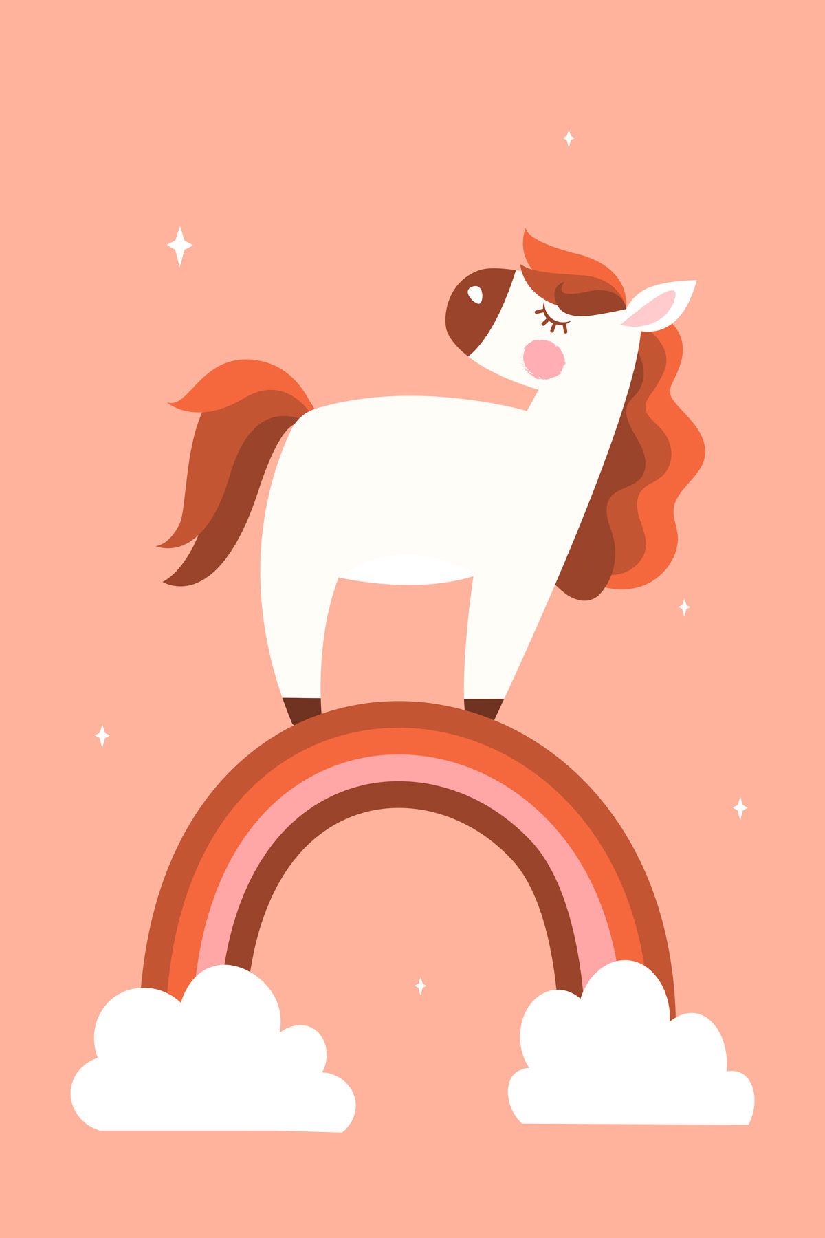 Leinwand Unicorn II 40 x 60 cm