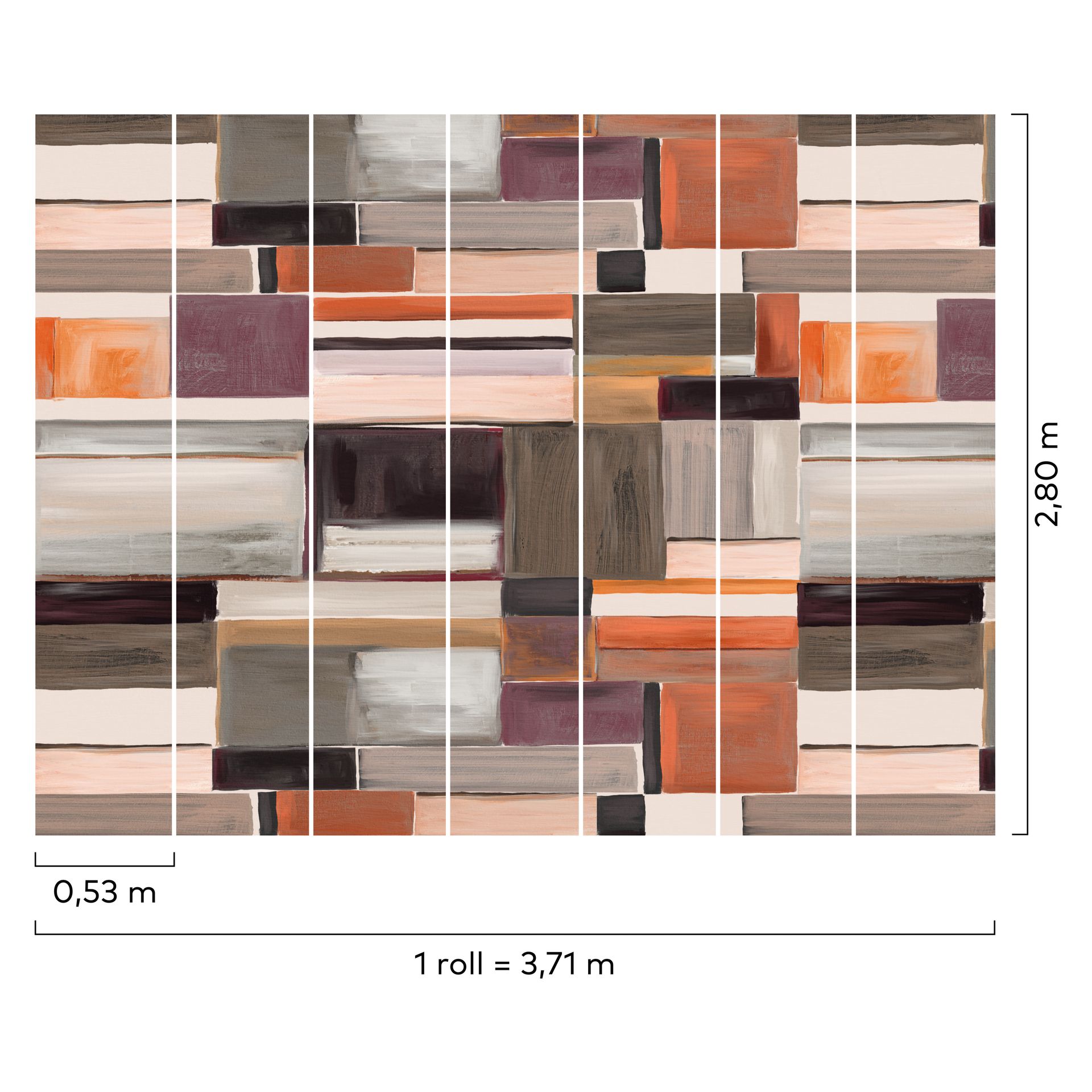 Vliestapete Abstrakt Bunt Grandeco Young Edition ML4401