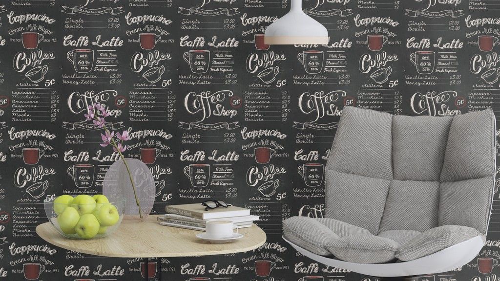 Rasch Selection, Modern, schwarz grau 234602