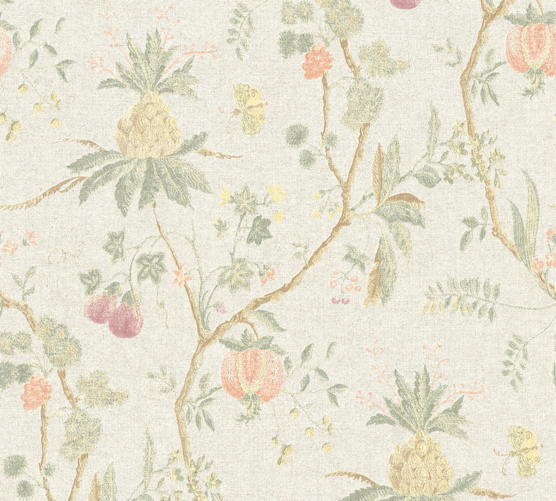 Livingwalls Paradise Garden 36719-2 Beige Modern Dekorbild