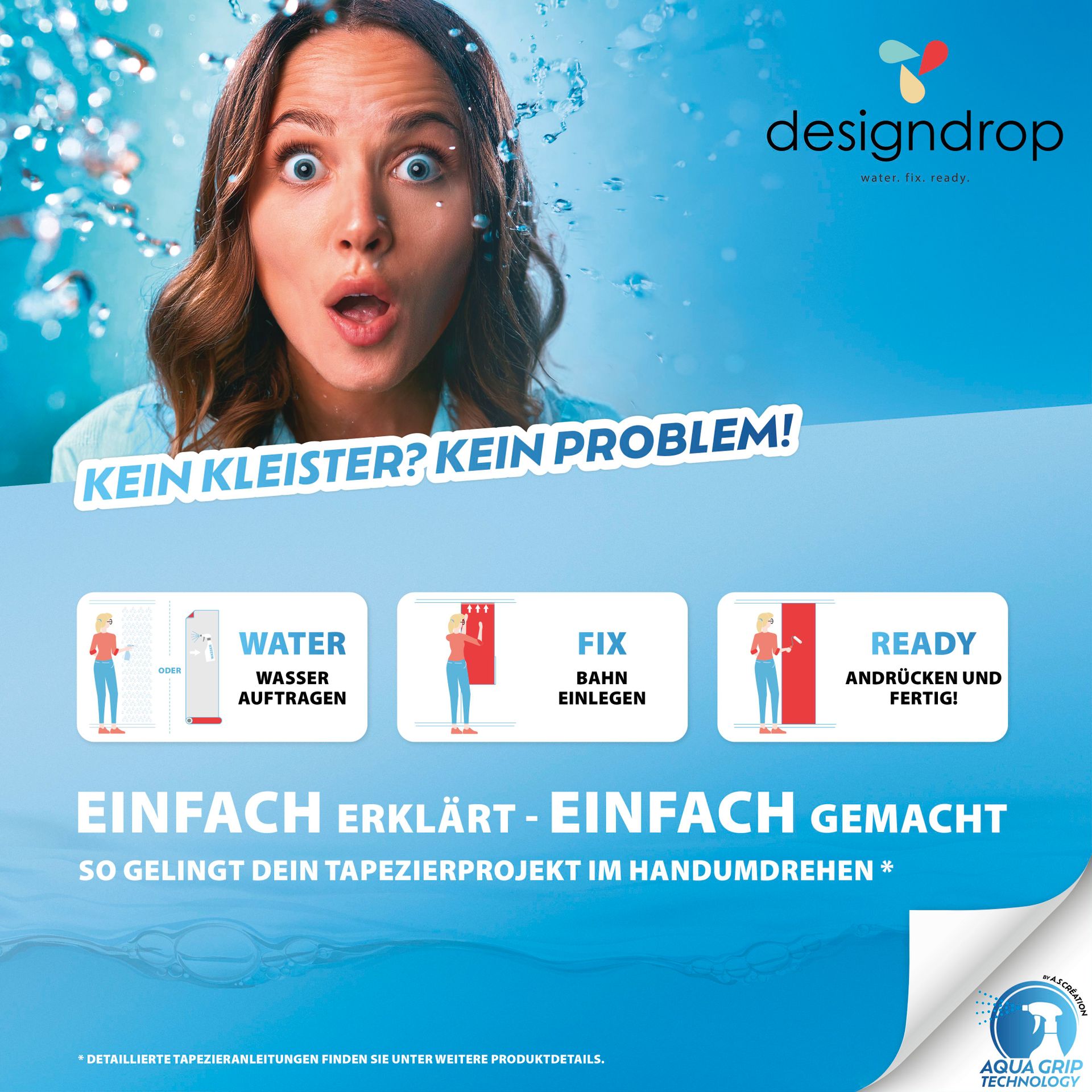Vliestapete, Unitapete, weiß 785752