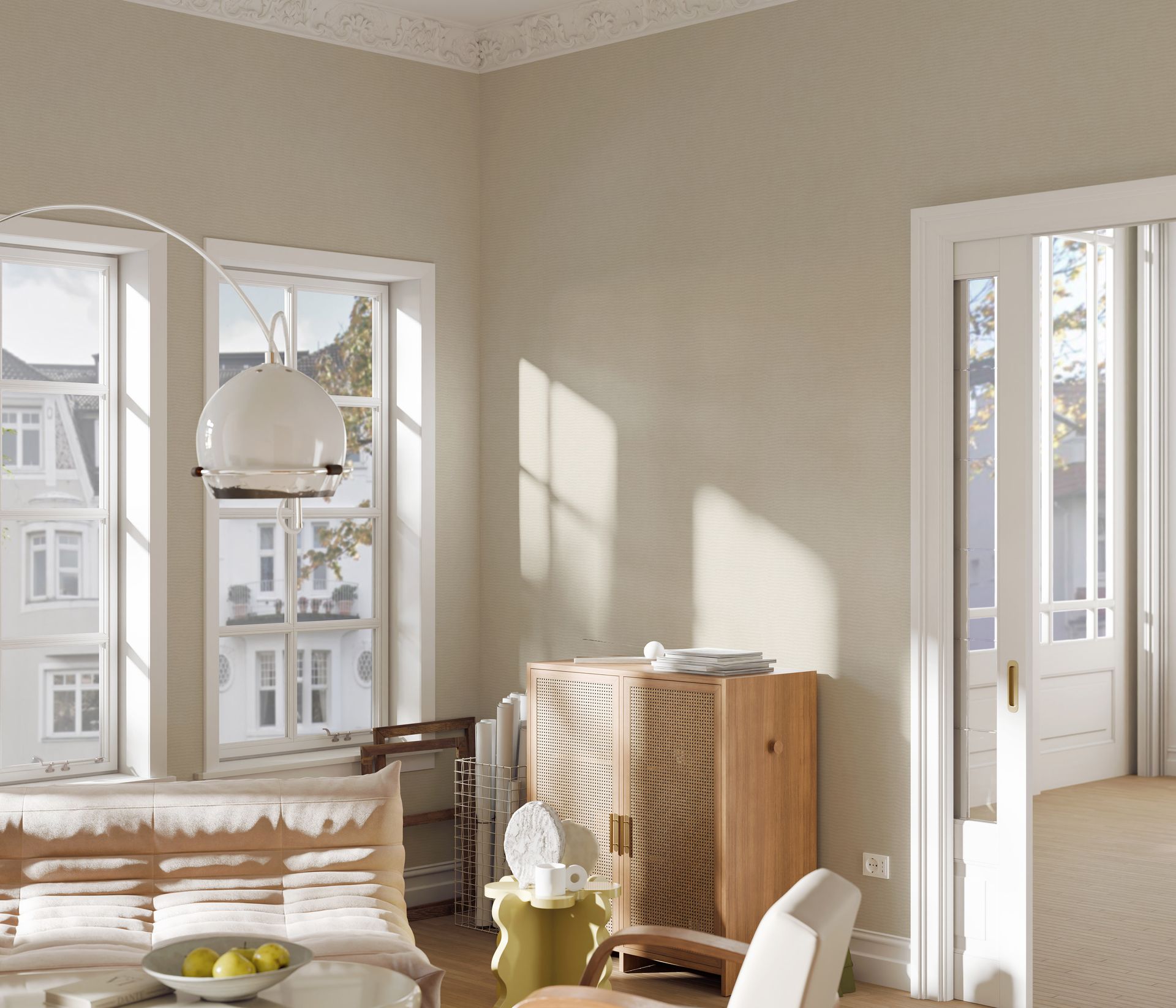 Unistapete beige Erismann 1047302 Unistapete beige Erismann 1047302