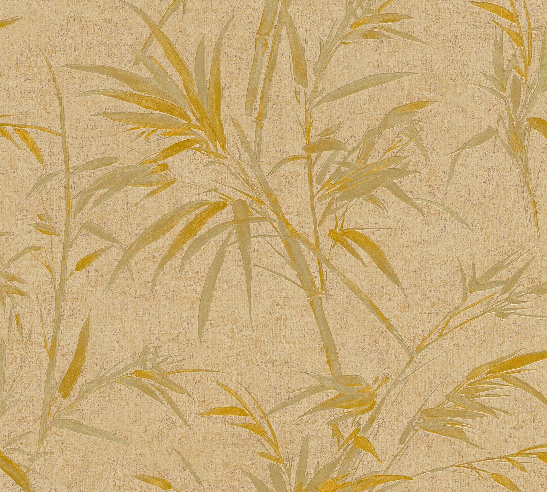 A.S. Création Sumatra 37376-7 Gold Floral Dekorbild