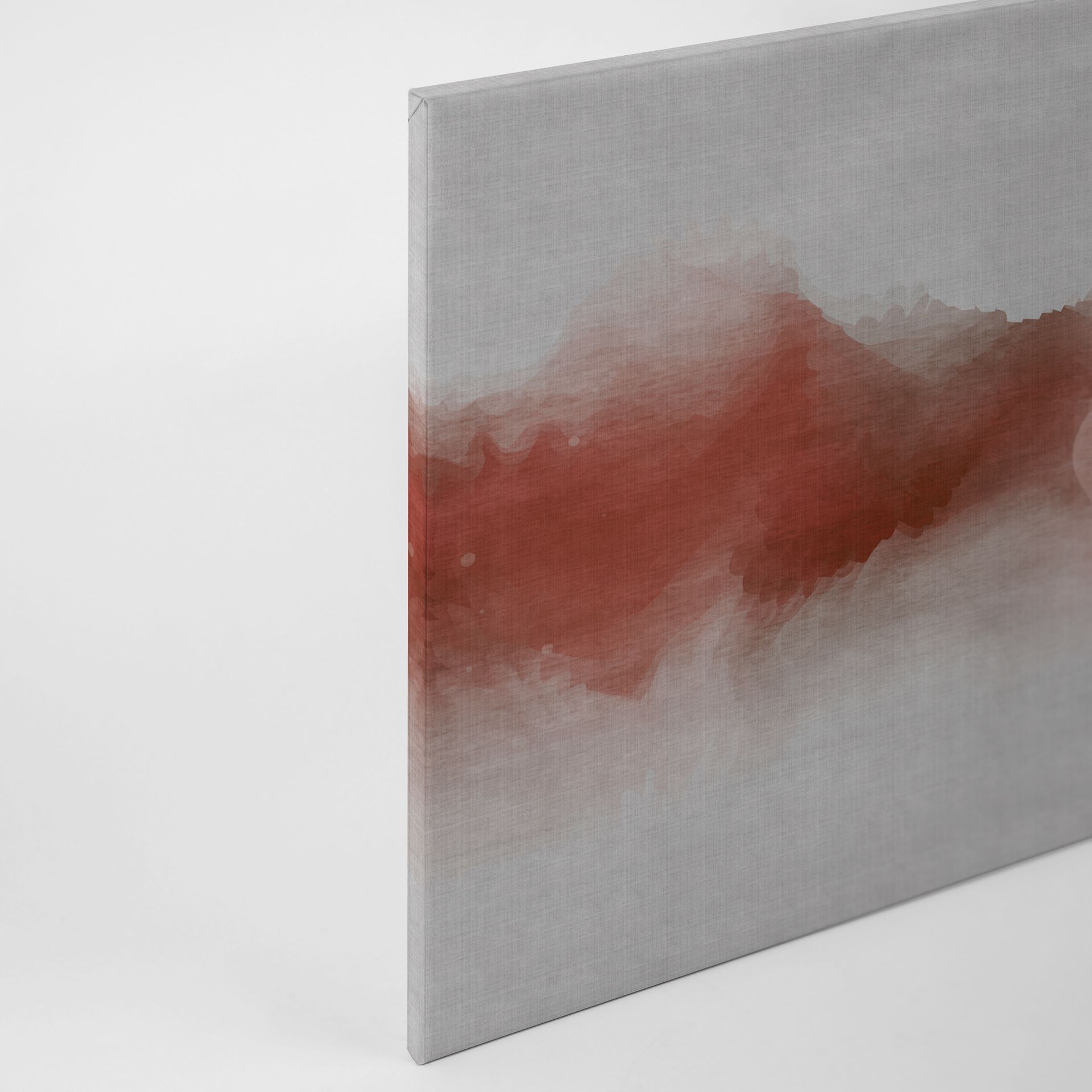 Leinwandbild Abstraktion, rot, 90x60 cm DD120501