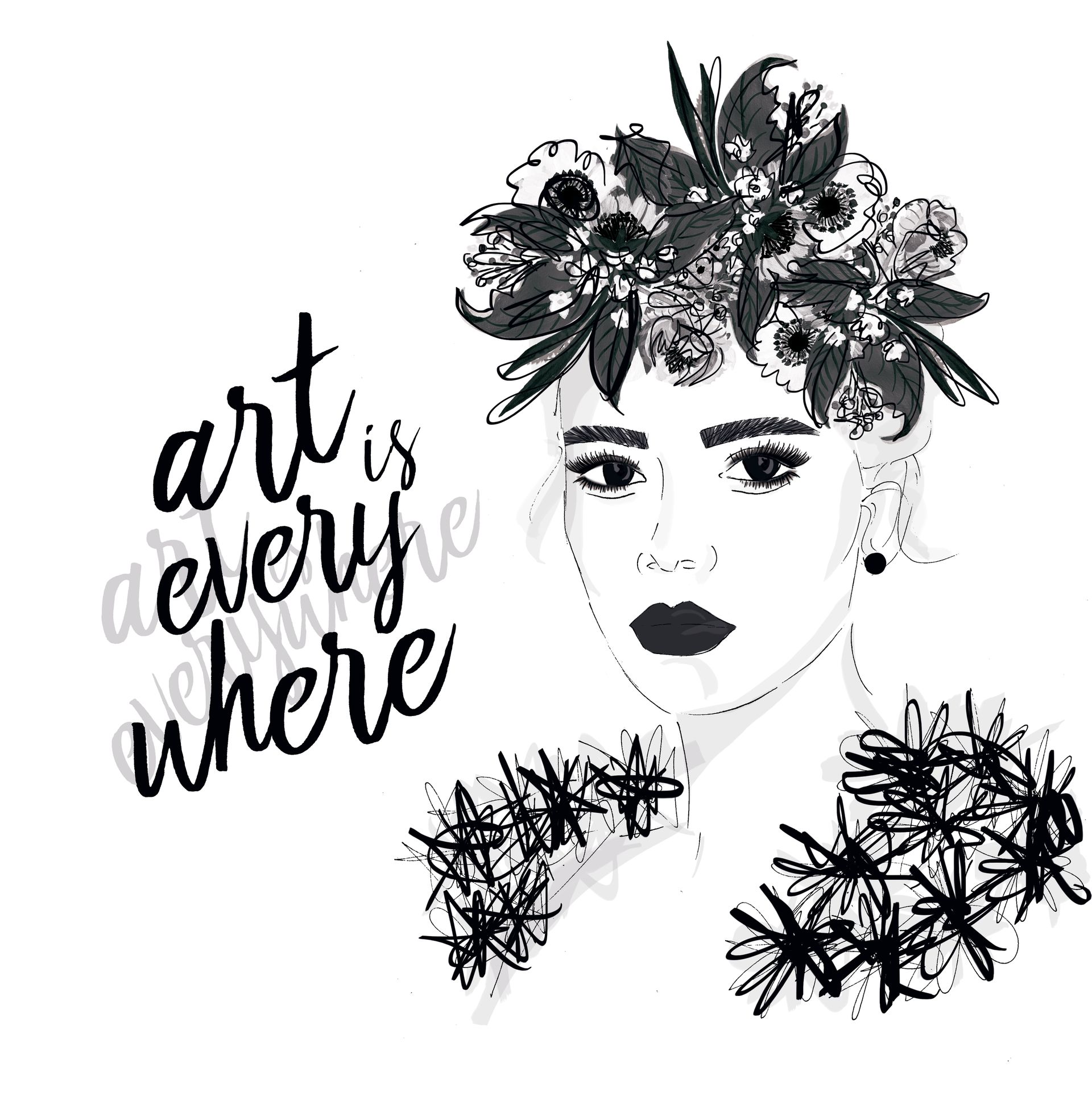 Rasch Selection Digital, Modern, weiß schwarz 100860 Dekorbild