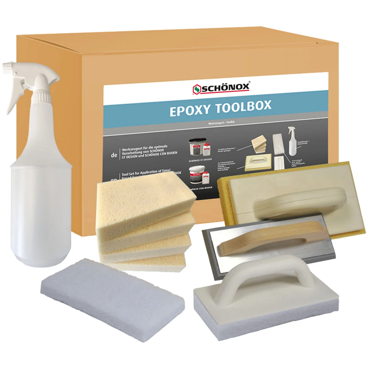 SCHÖNOX® EPOXY TOOLBOX Epoxidharz Werkzeugset