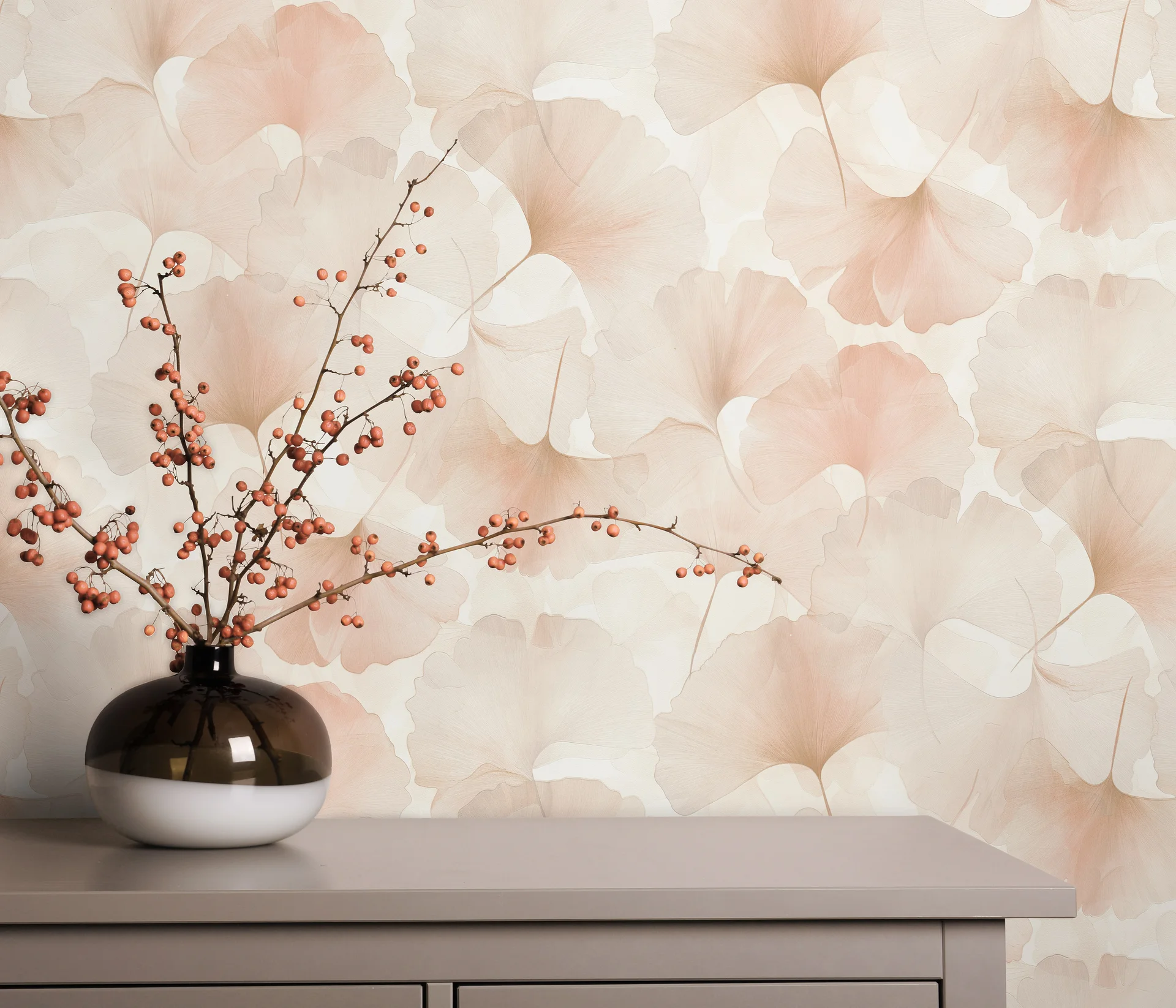 Botaniktapete beige Erismann 1047005