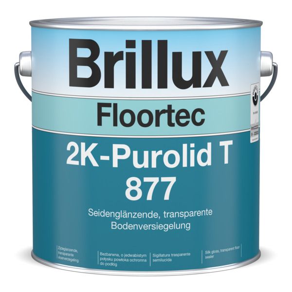Brillux Floortec 2K-Purolid T 877 seidenglänzend transparent 3.5 l