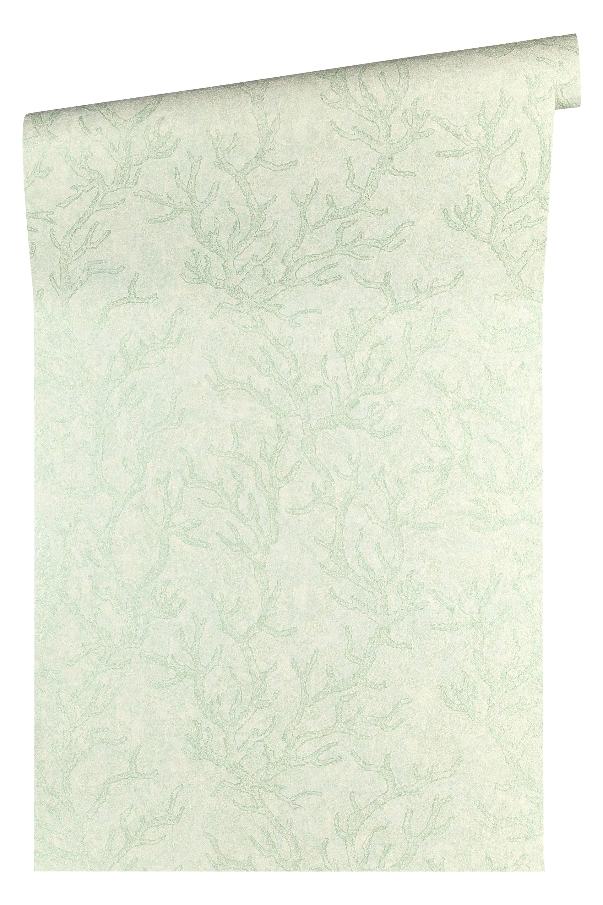 Versace wallpaper Versace 3, Design Tapete, grün, silber 344973
