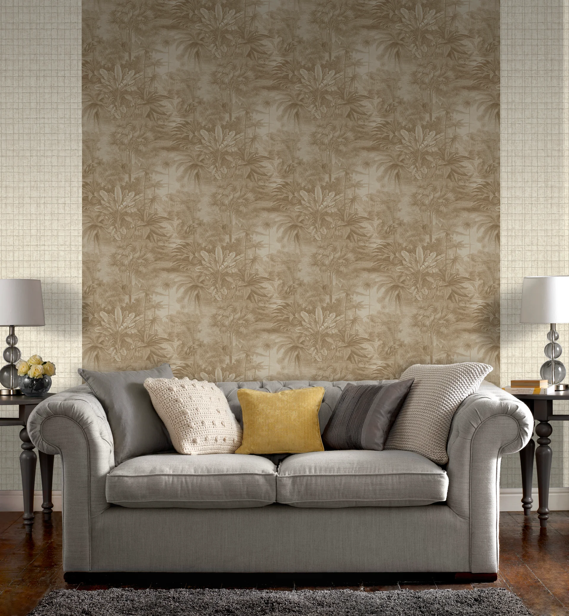 Rasch Selection, Classic-Chic, beige gold 551303