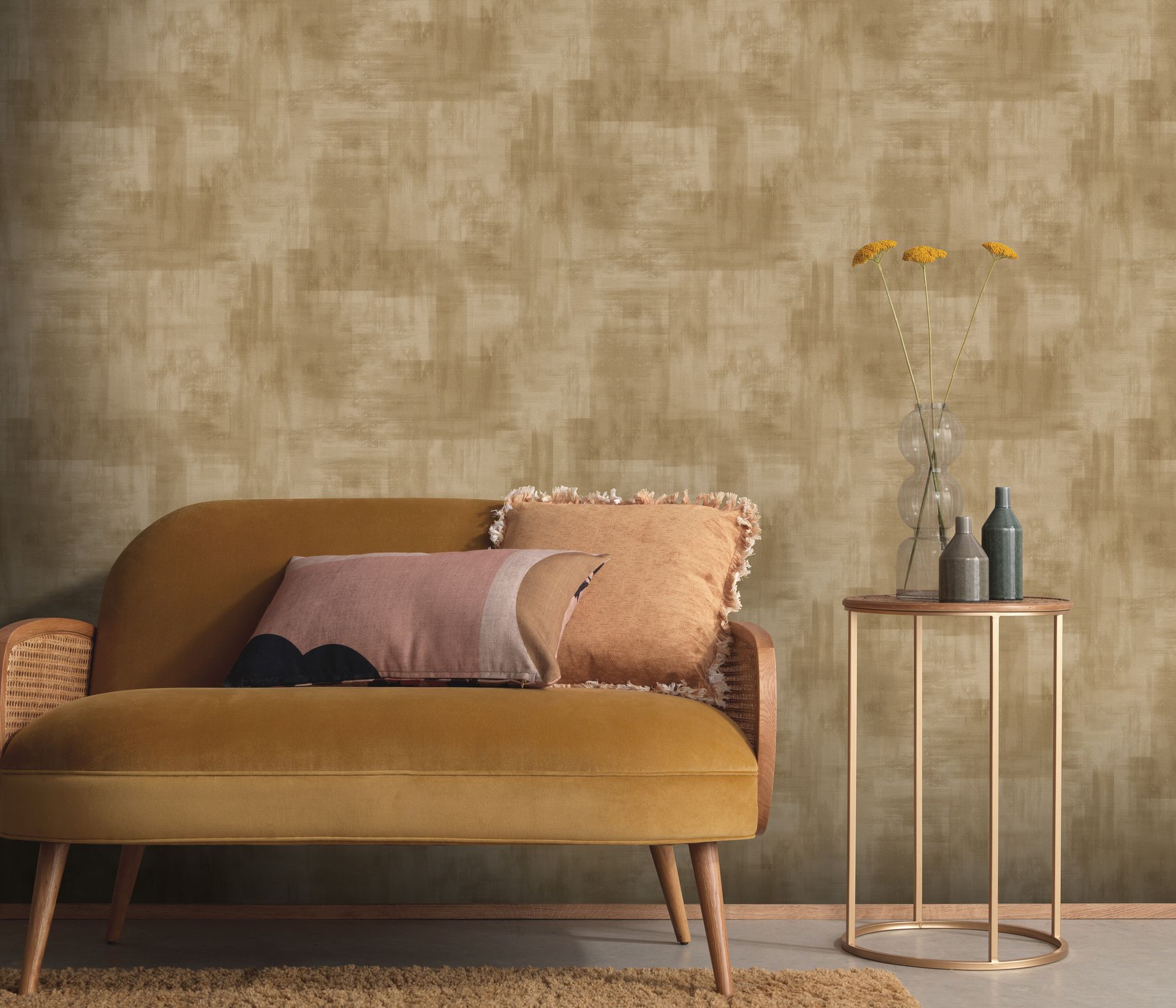 Unistapete Leinenstruktur beige Erismann 1048030 Unistapete Leinenstruktur beige Erismann 1048030