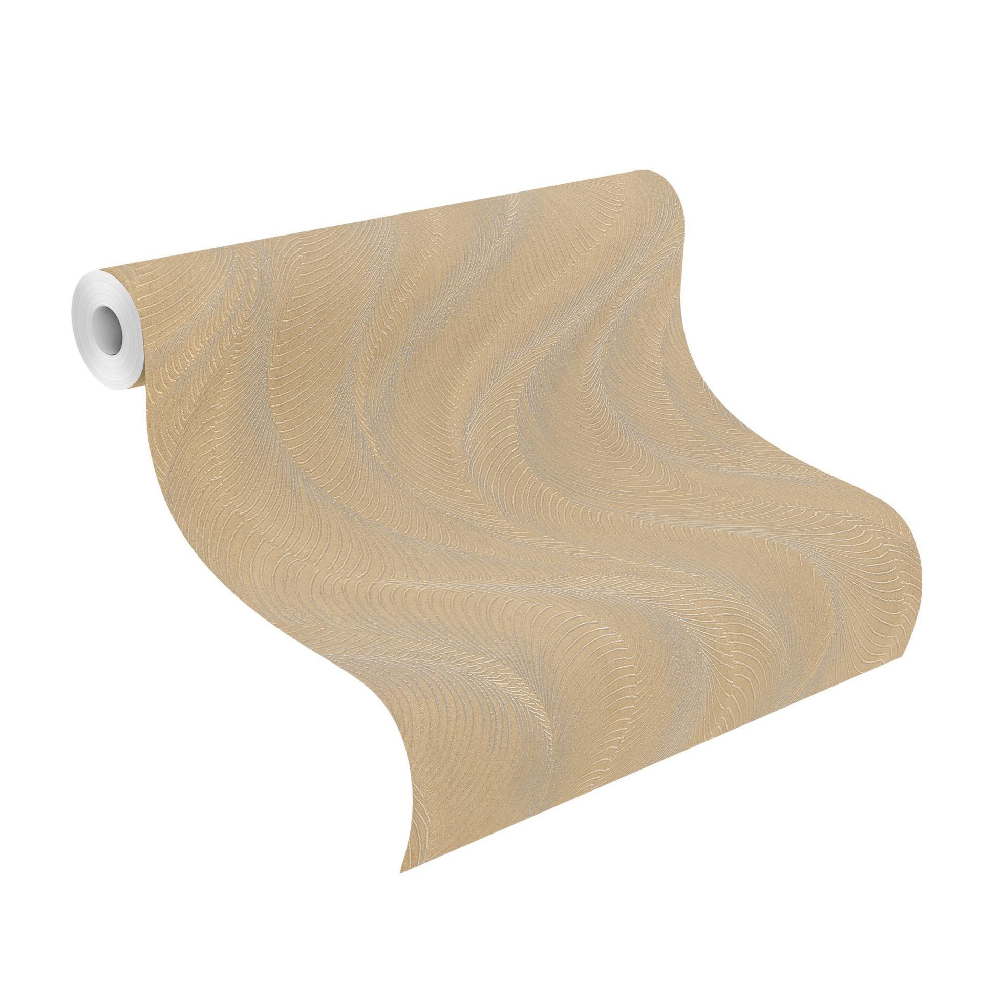 Vliestapete Art-Déco gold 659641 Vliestapete Art-Déco gold 659641