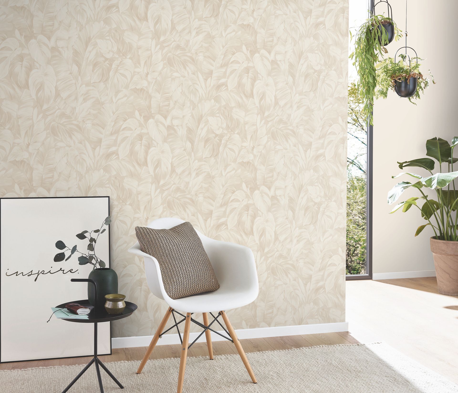 Vliestapete Tropisch beige Erismann 1041602 Vliestapete Tropisch beige Erismann 1041602