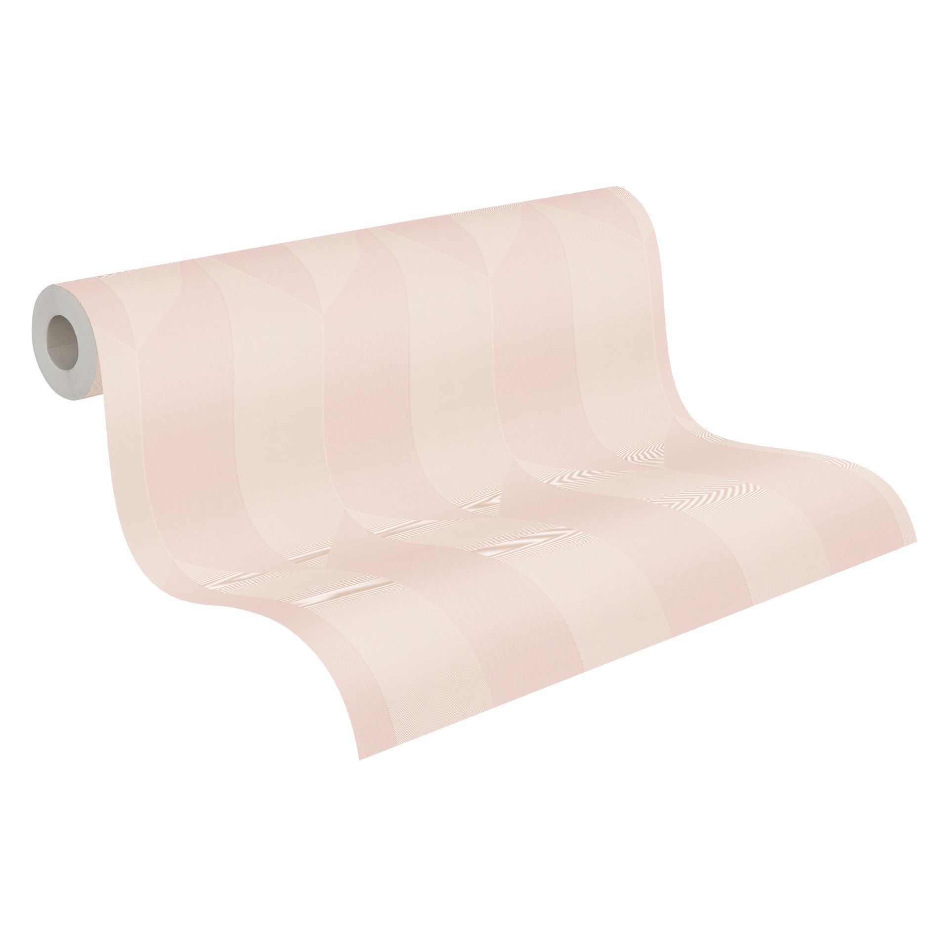 A.S. Création Geometrisch rosa-metallic 790862