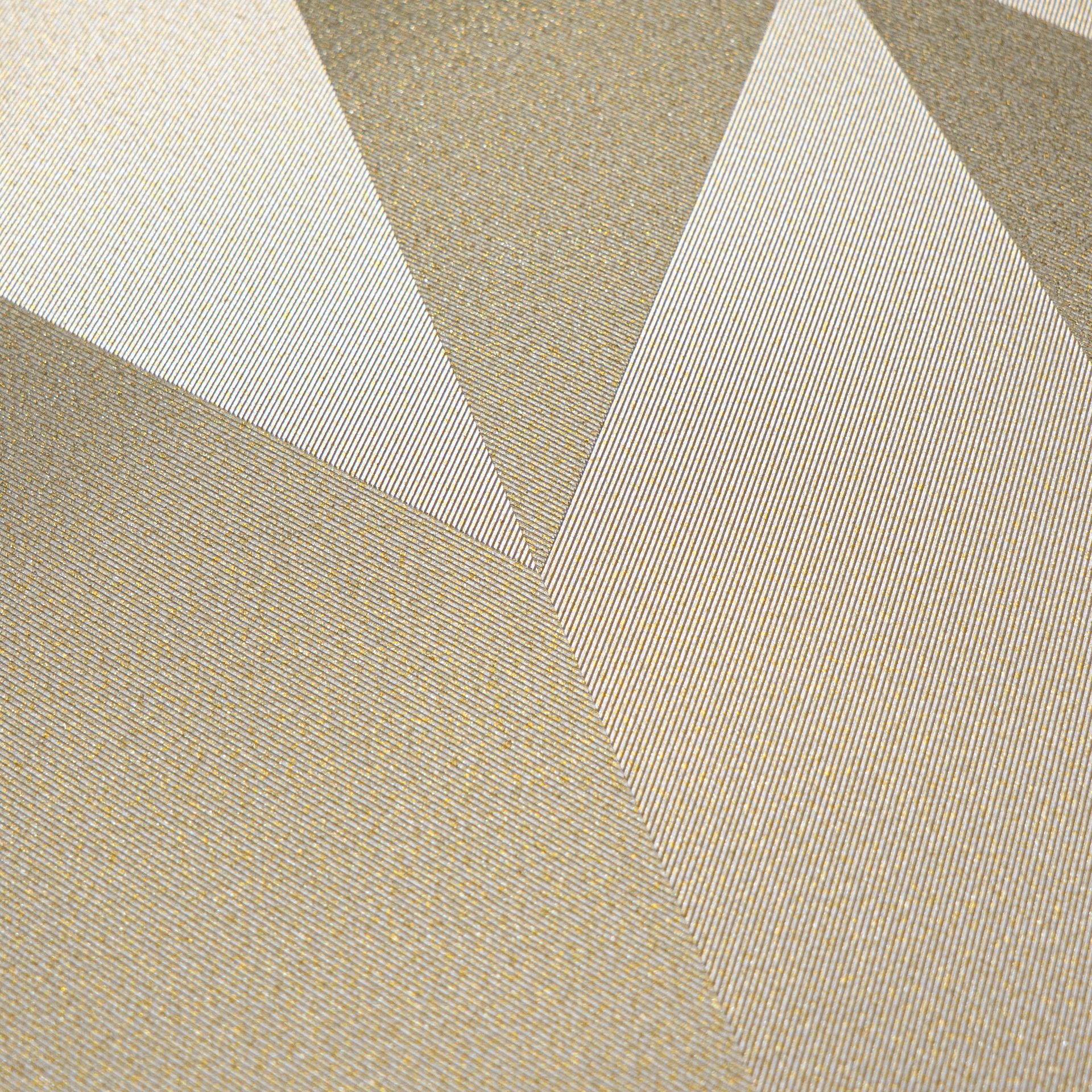 A.S. Création geometrisch beige-metallic 790865