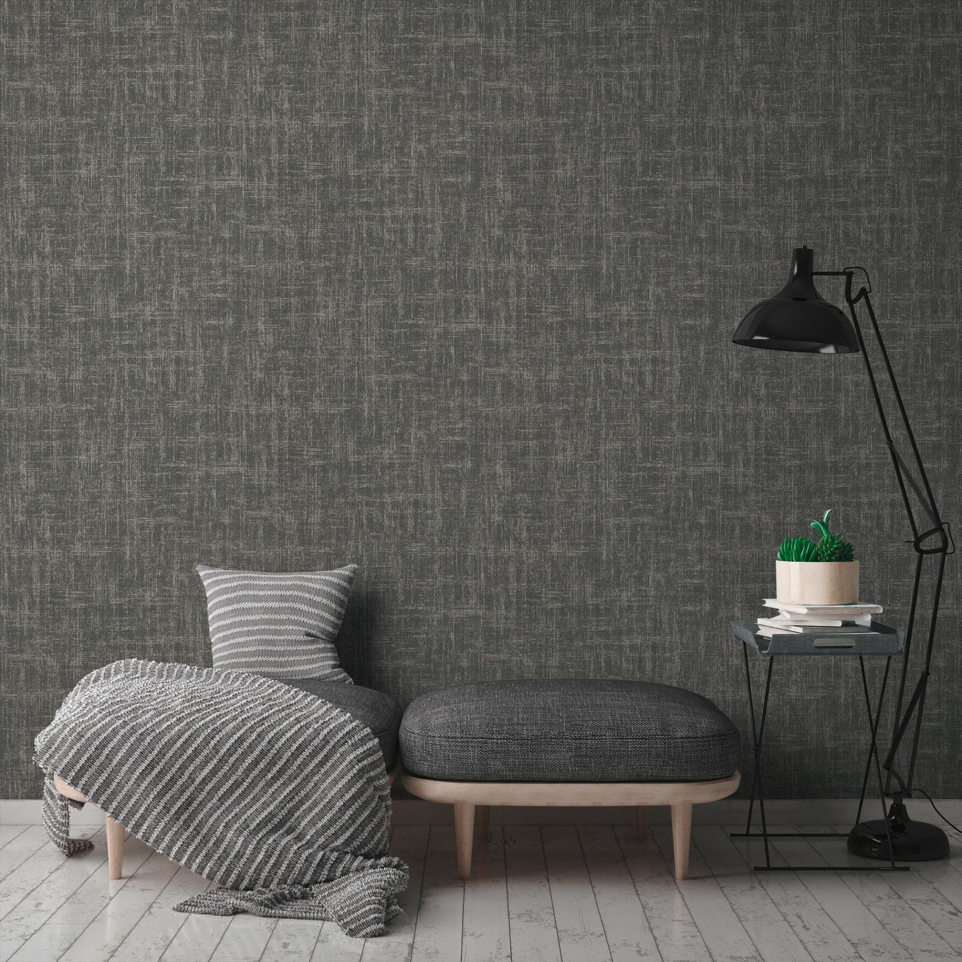 A.S. Création Geo Effect, Metallic Tapete, silber, grau 385964 A.S. Création Geo Effect, Metallic Tapete, silber, grau 385964
