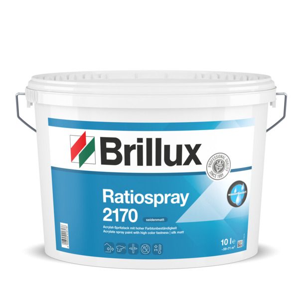 Brillux Ratiospray Allround-Spritzlack 2170 weiß 10 l