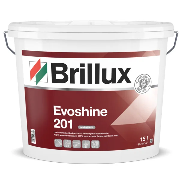 Brillux Evoshine 201 rissüberbrückende Fassadenfarbe
