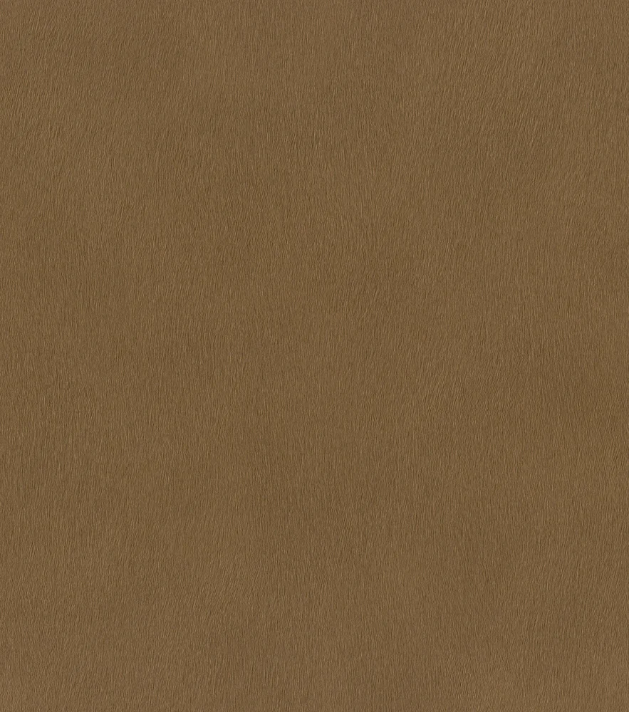 Vinyltapete Rasch Unis Braun-Goldbraun 751079