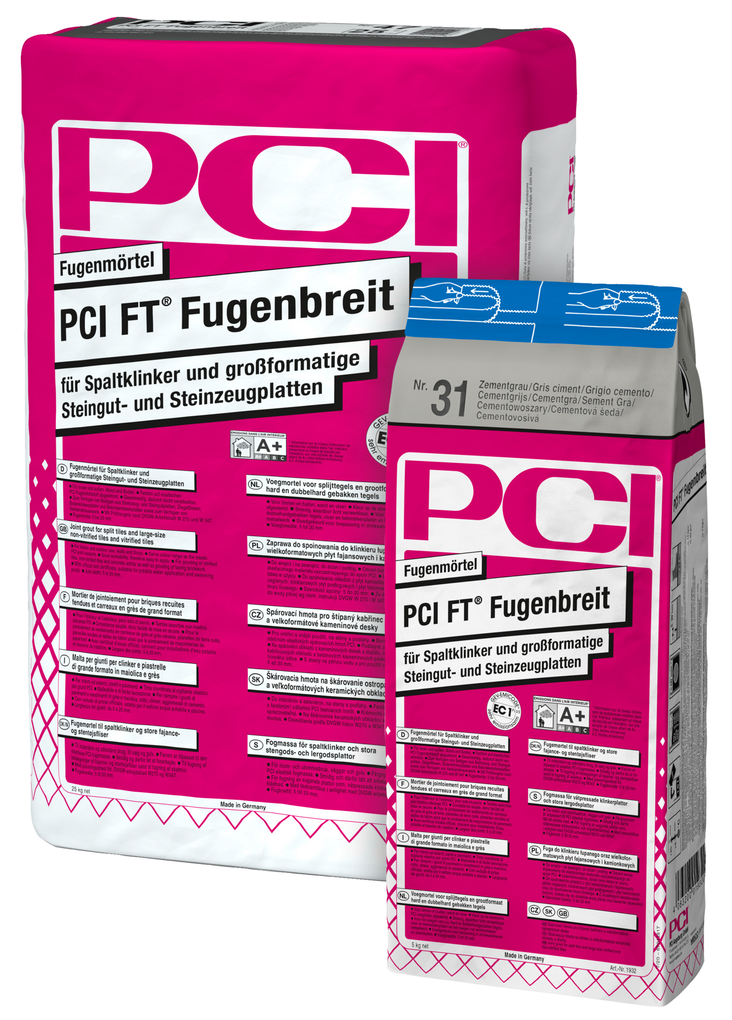 PCI FT® Fugenbreit