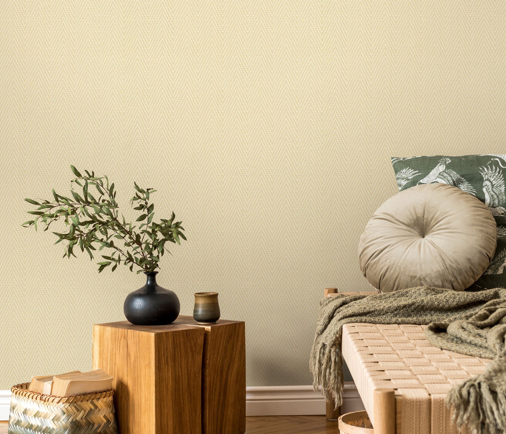 Vliestapete Fischgrät beige Erismann 1053603 Vliestapete Fischgrät beige Erismann 1053603