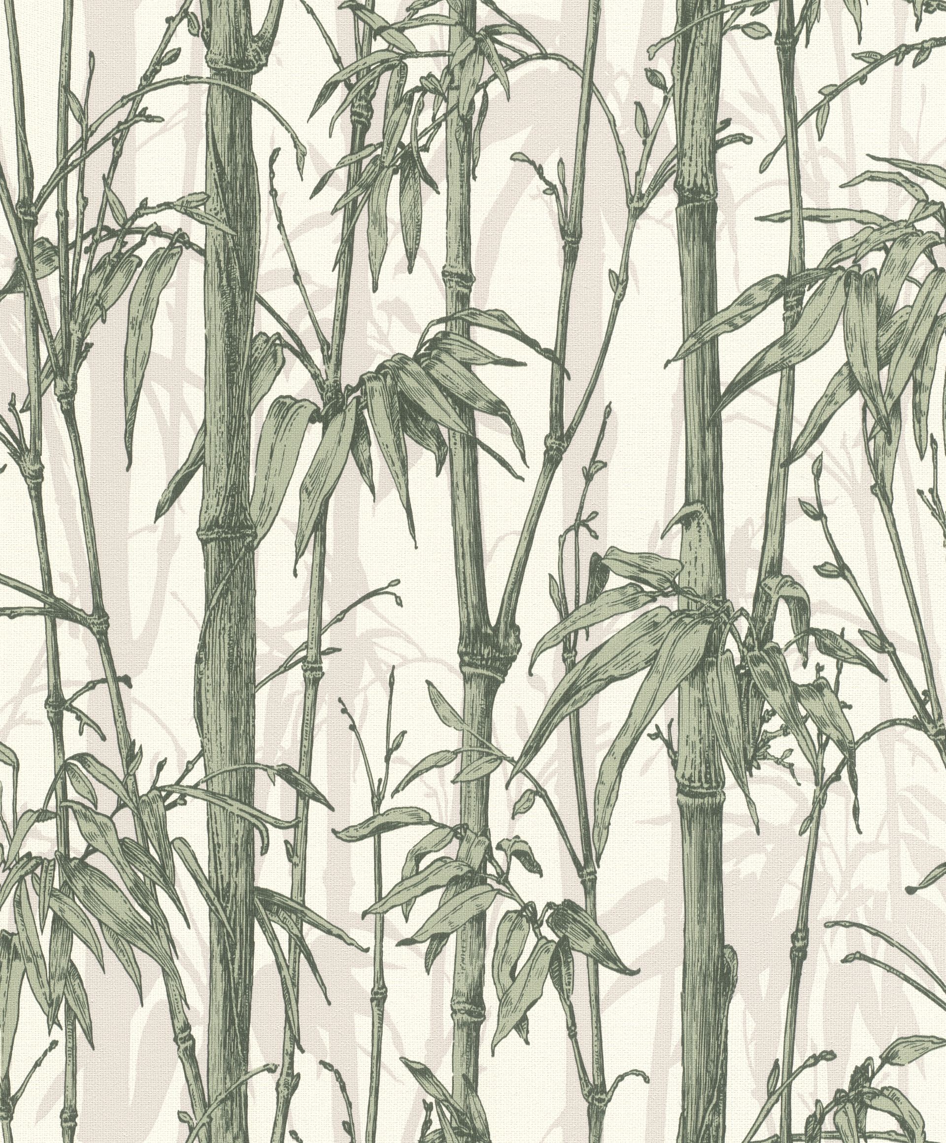 Rasch Florentine III, Botanical, weiß grün 484847