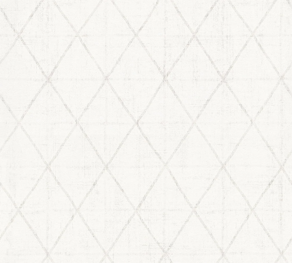 A.S. Création Black & White 341377 Grau Grafik Dekorbild