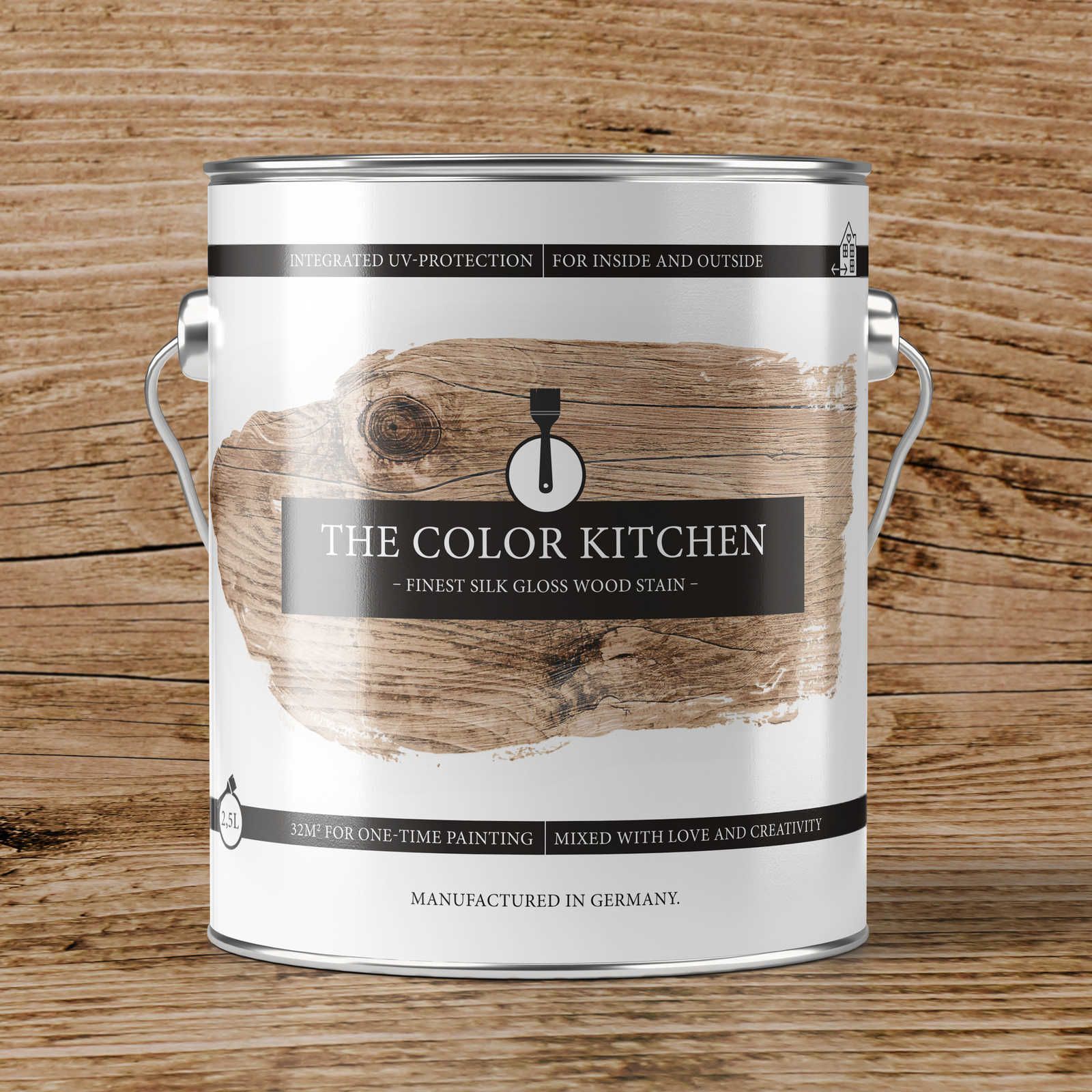 Holzlasur Farblos seidenglänzend - 2,5 l - The Color Kitchen