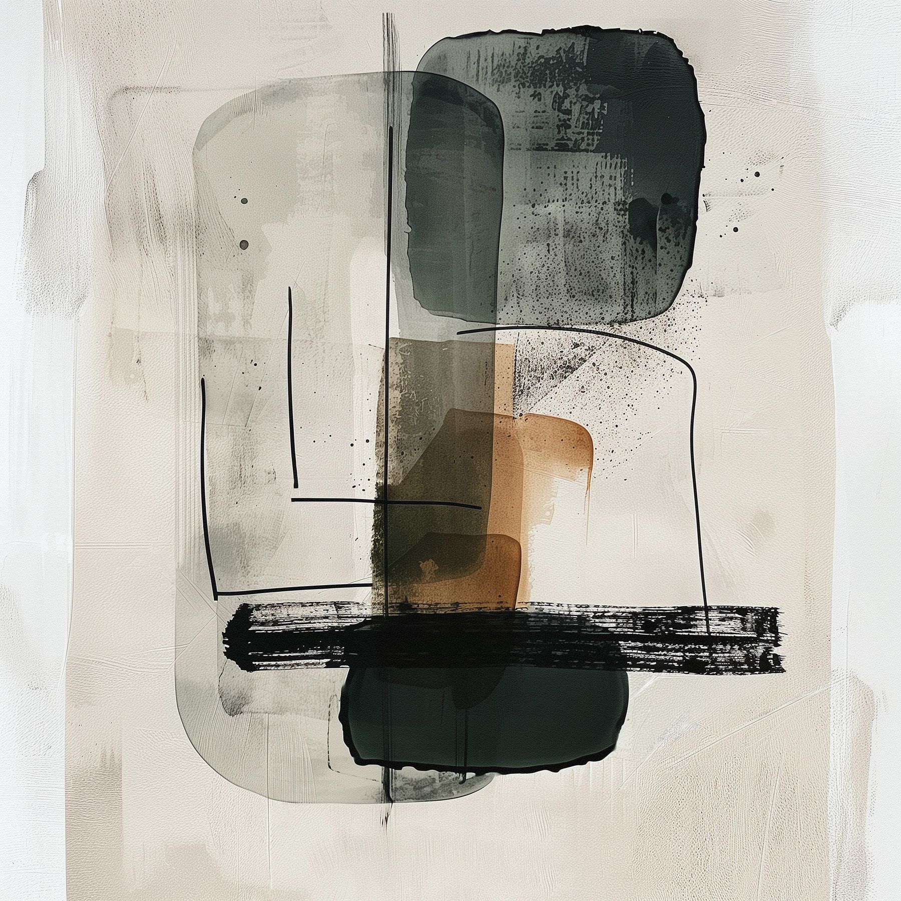 Leinwand Masterpiece IV 60 x 60 cm