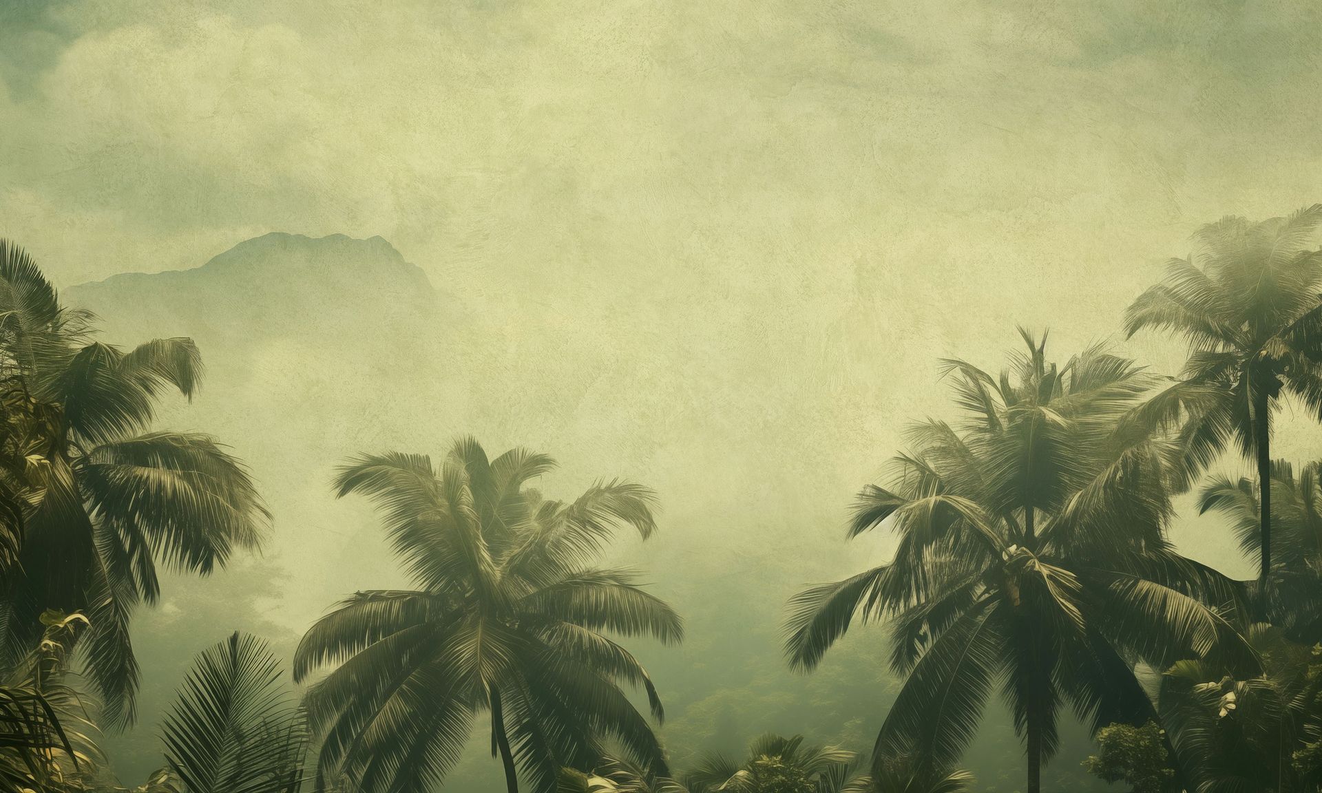 Palmenmotiv Fototapete olivgrün Erismann 220320702