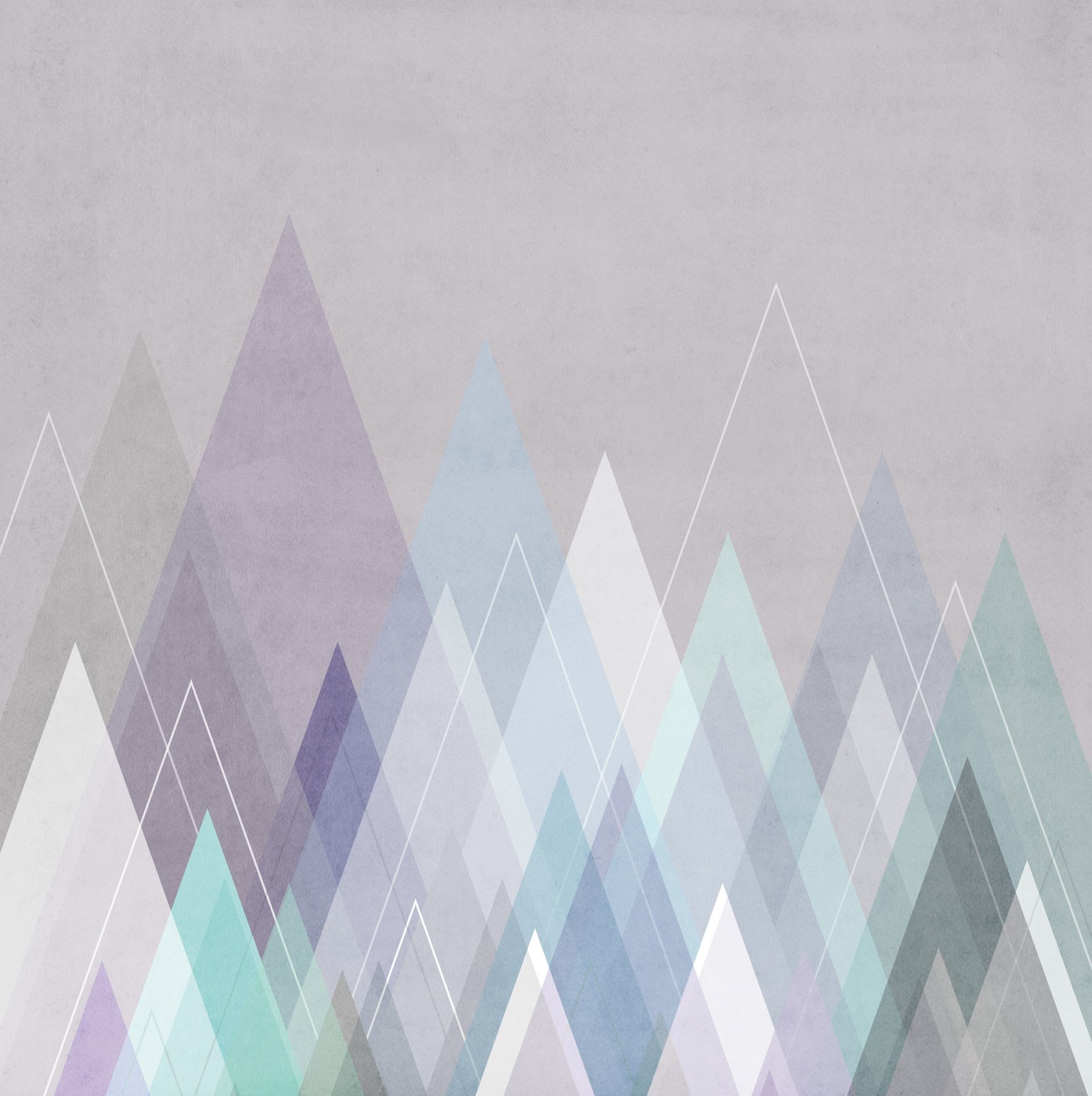 Rasch Selection Digital, Modern, grau türkis 100976